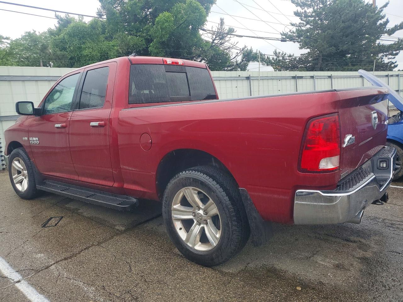 2014 Ram 1500 Slt Red vin: 1C6RR7GT9ES281854