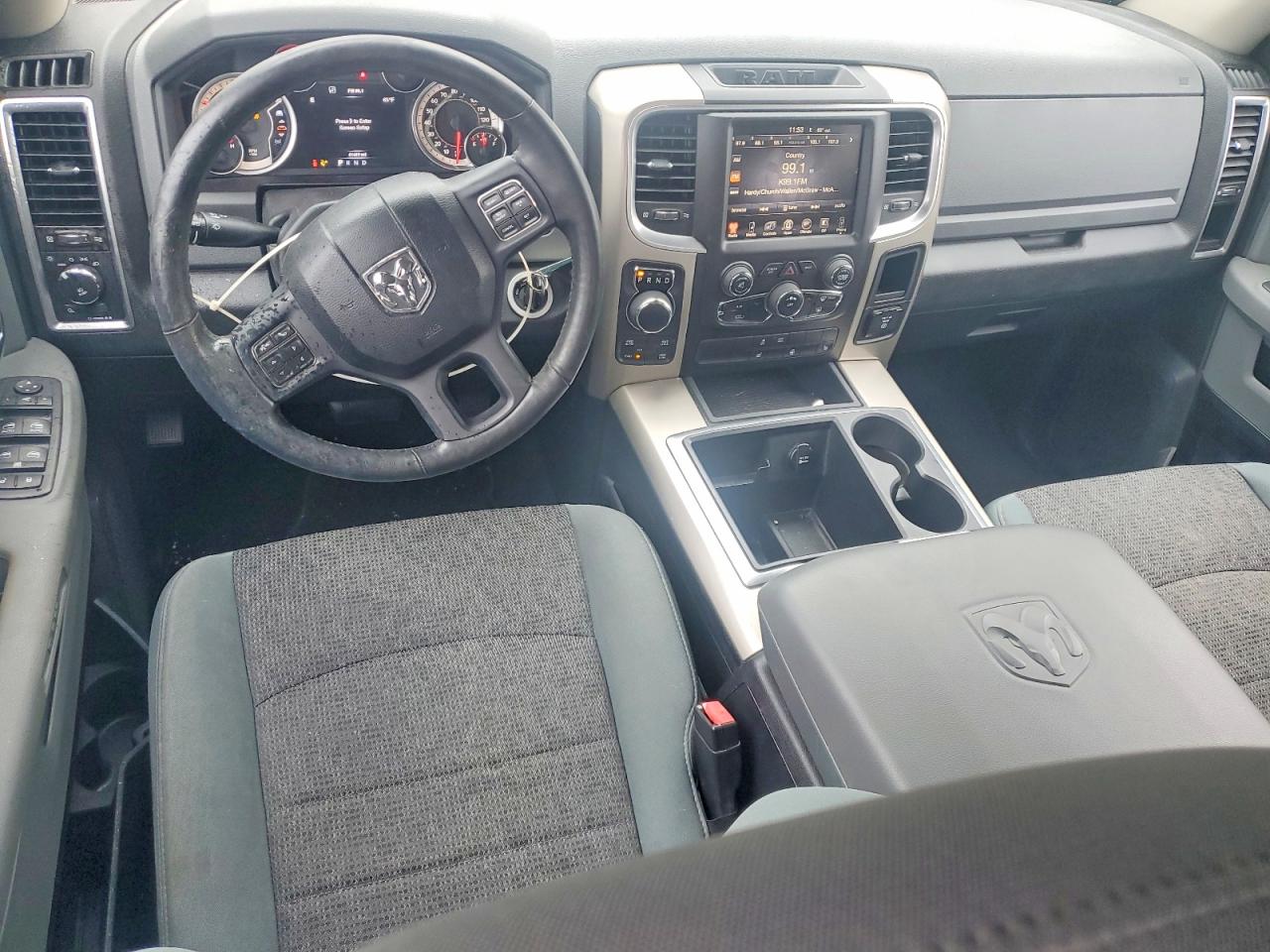 2014 Ram 1500 Slt Red vin: 1C6RR7GT9ES281854