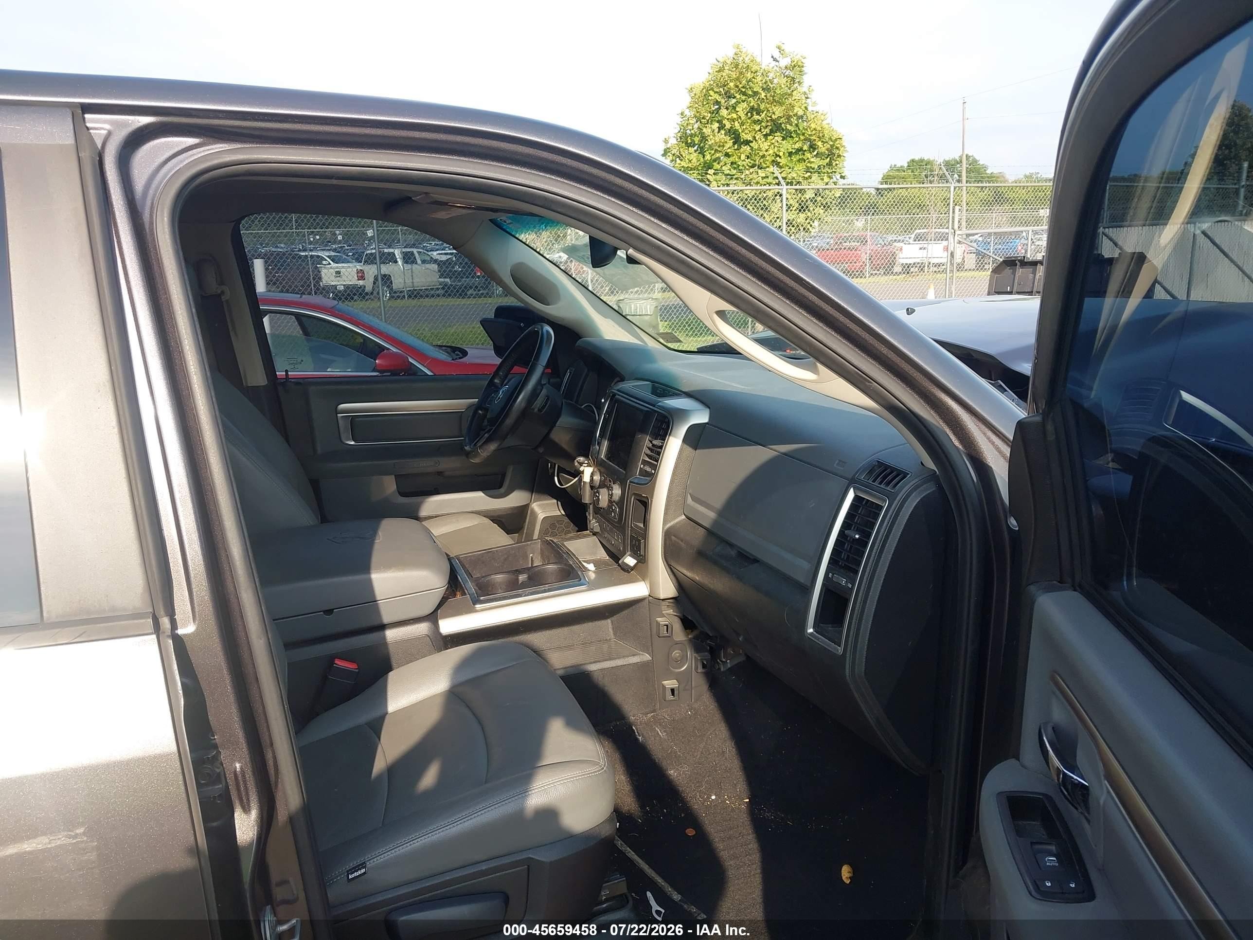 2014 Ram 1500 Big Horn Gray vin: 1C6RR7GT9ES472349