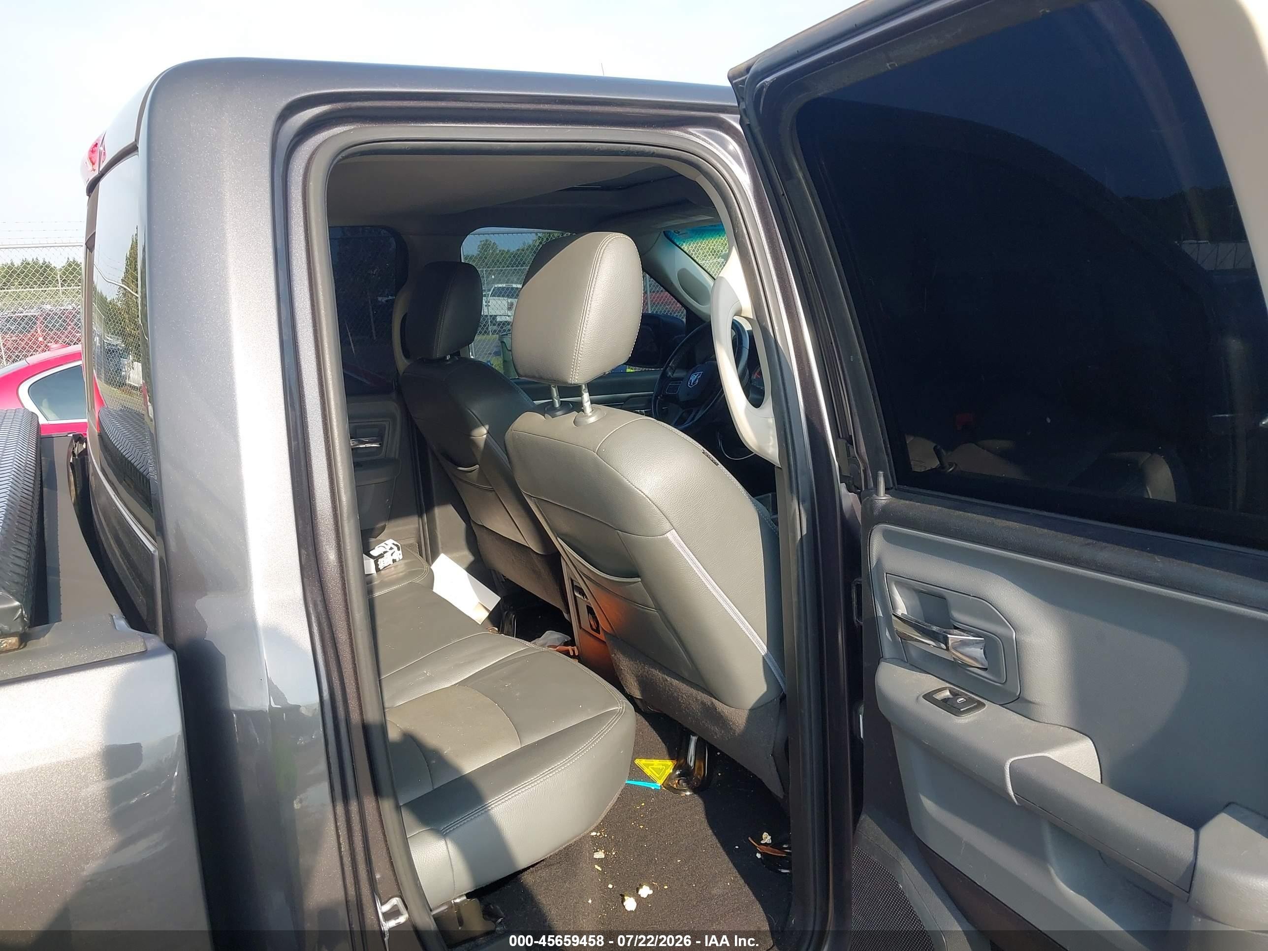 2014 Ram 1500 Big Horn Gray vin: 1C6RR7GT9ES472349