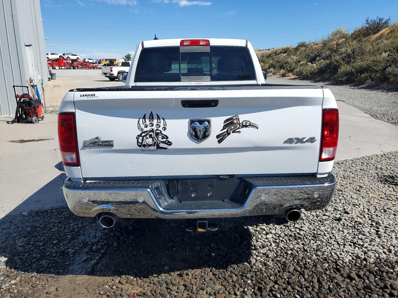 2015 Ram 1500 Slt White vin: 1C6RR7GT9FS532969