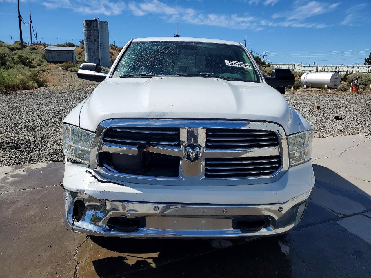2015 Ram 1500 Slt White vin: 1C6RR7GT9FS532969