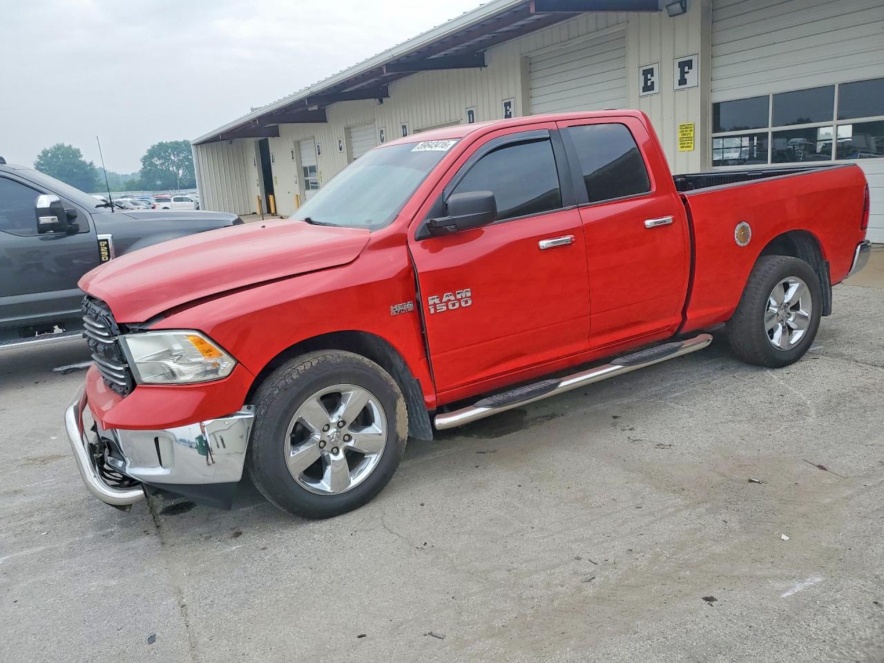 2015 Ram 1500 Slt Red vin: 1C6RR7GT9FS579564