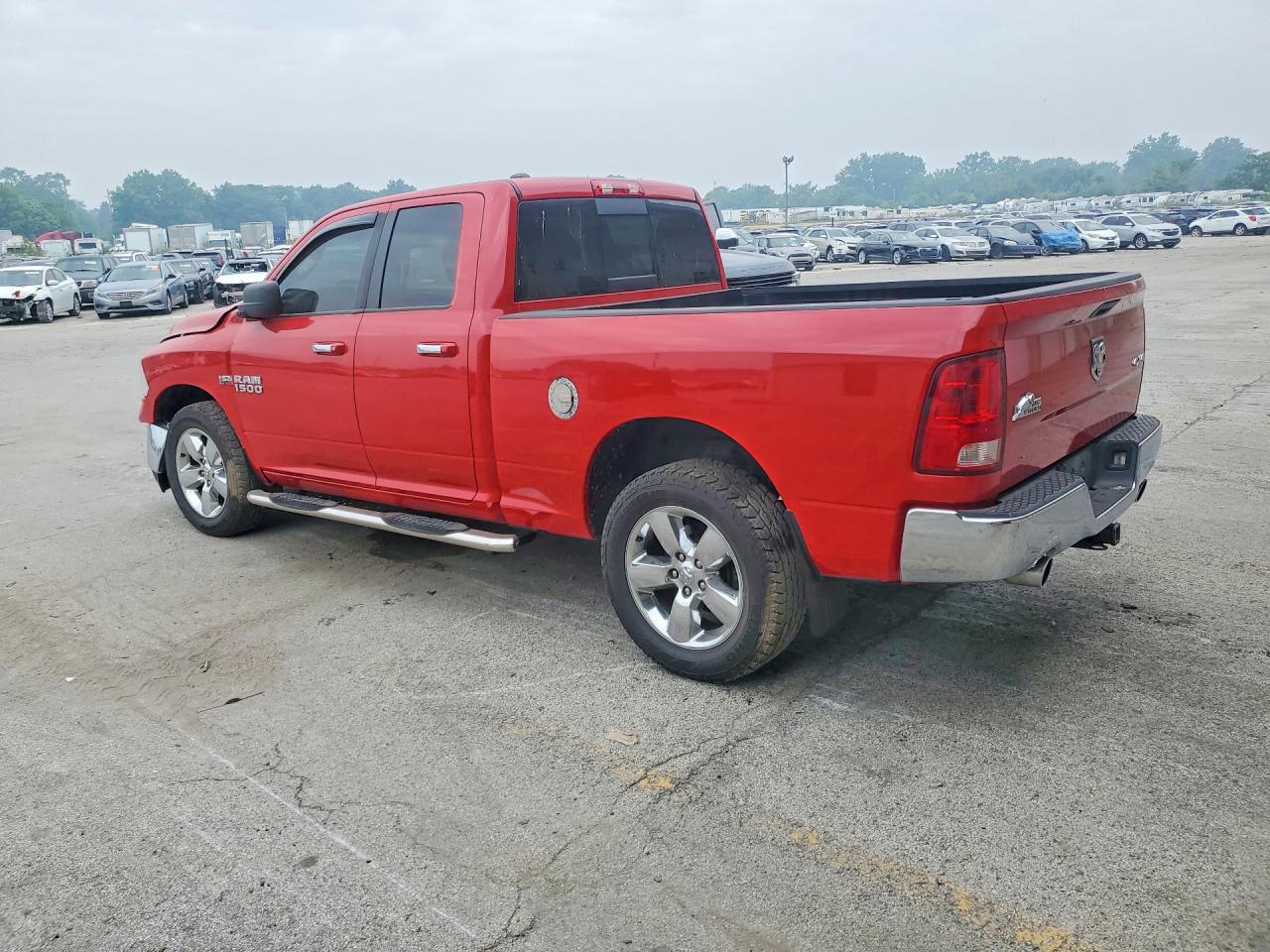 2015 Ram 1500 Slt Red vin: 1C6RR7GT9FS579564