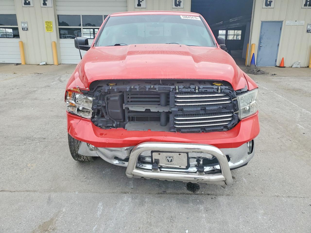 2015 Ram 1500 Slt Red vin: 1C6RR7GT9FS579564