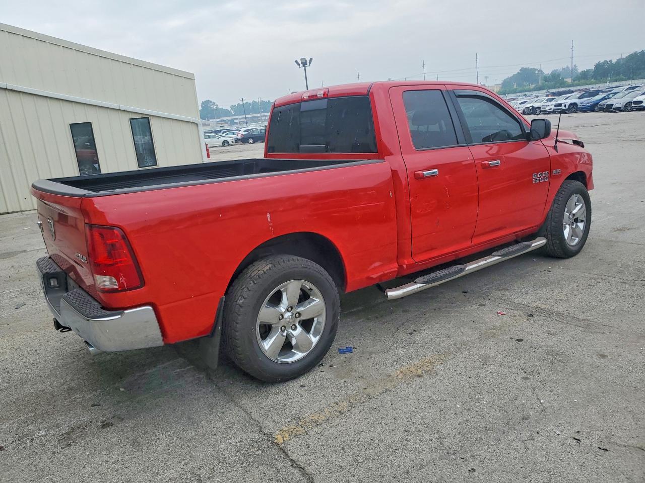 2015 Ram 1500 Slt Red vin: 1C6RR7GT9FS579564