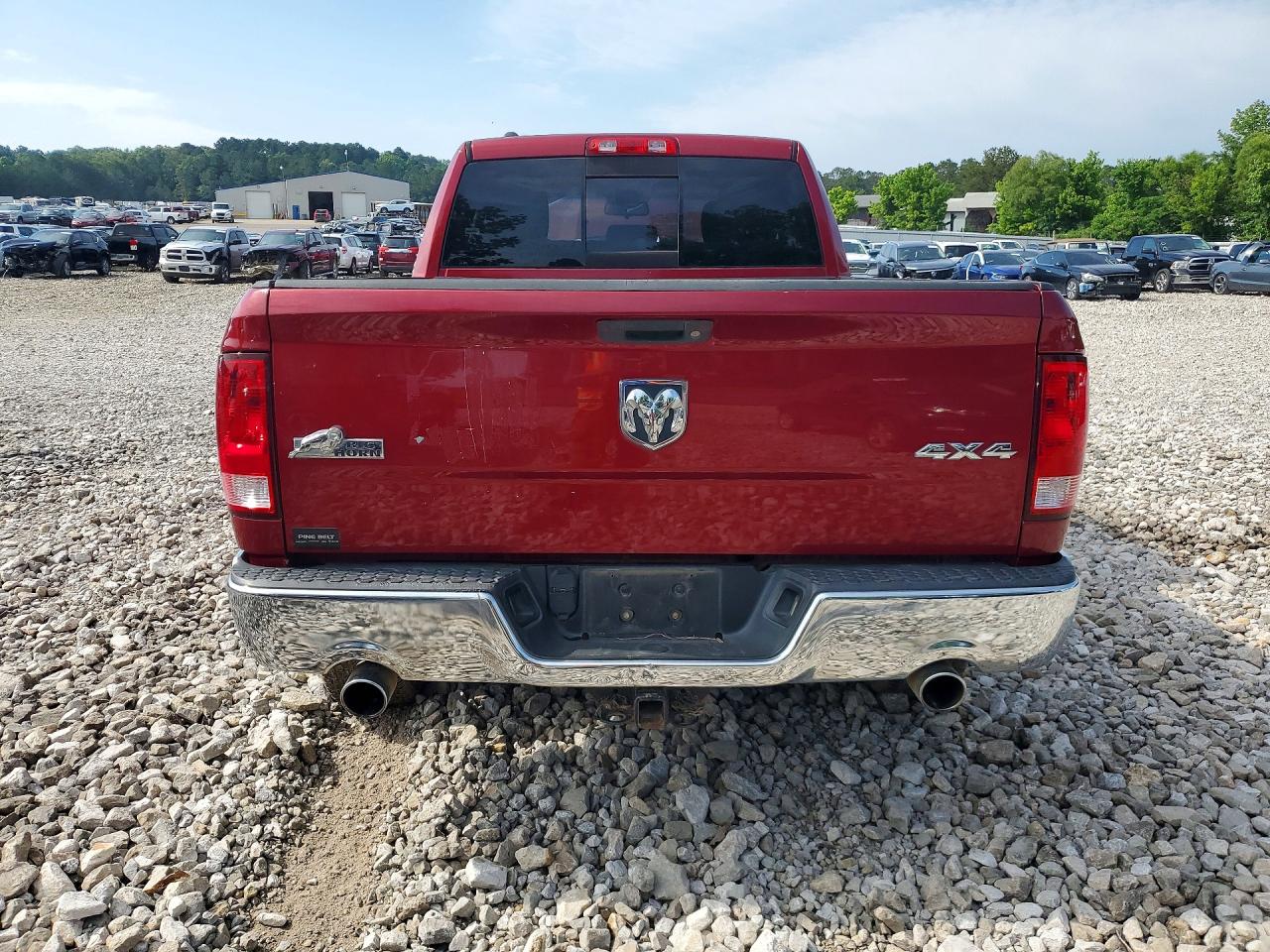 2015 Ram 1500 Slt Burgundy vin: 1C6RR7GT9FS625006
