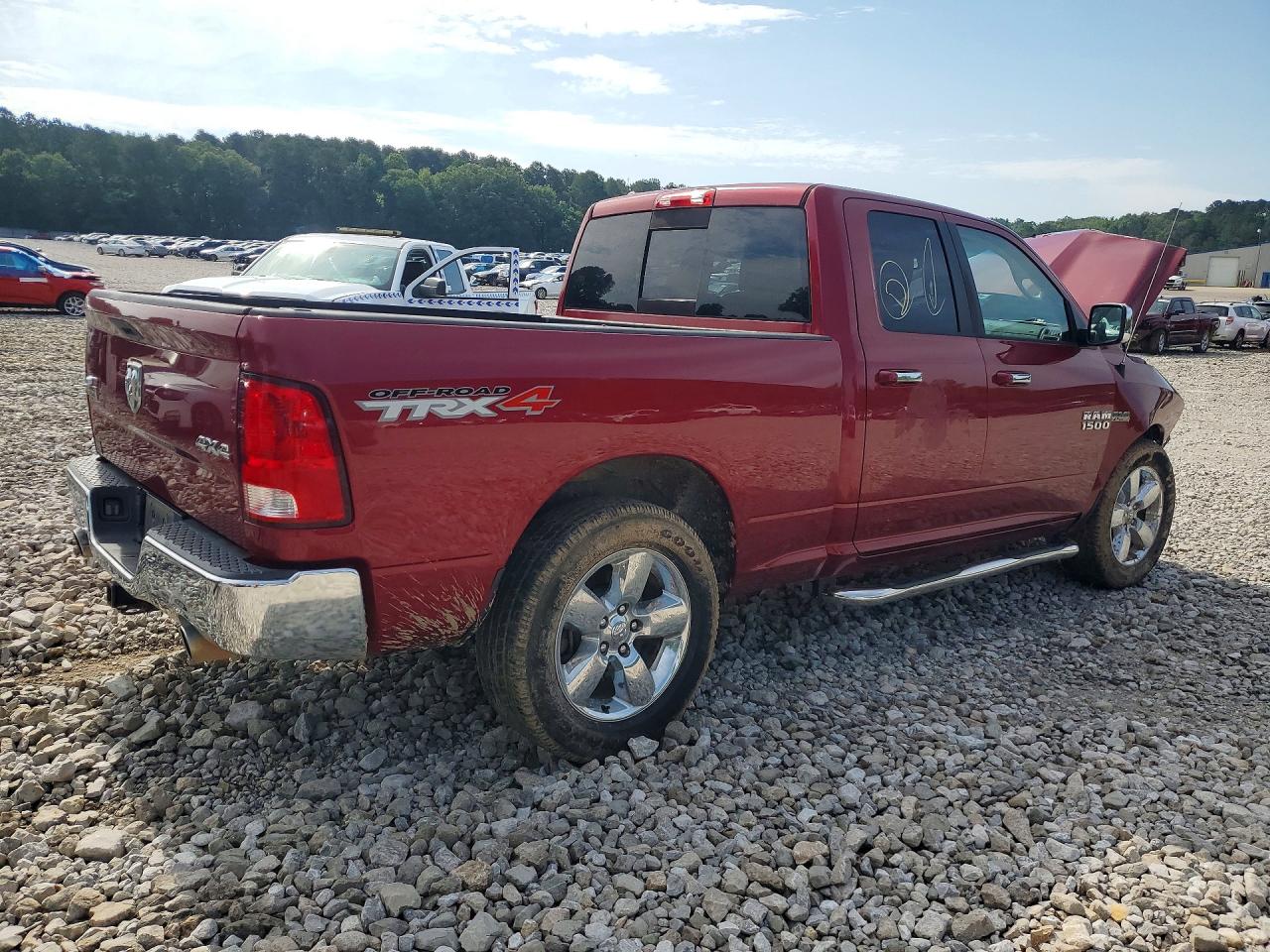 2015 Ram 1500 Slt Burgundy vin: 1C6RR7GT9FS625006