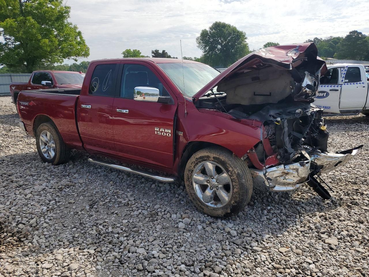 2015 Ram 1500 Slt Burgundy vin: 1C6RR7GT9FS625006