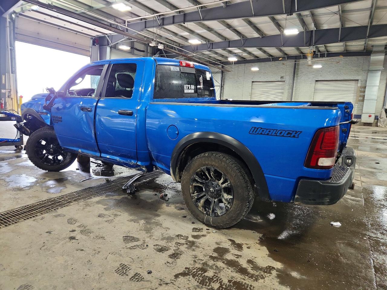 2020 Ram 1500 Classic Warlock Синий vin: 1C6RR7GT9LS107070