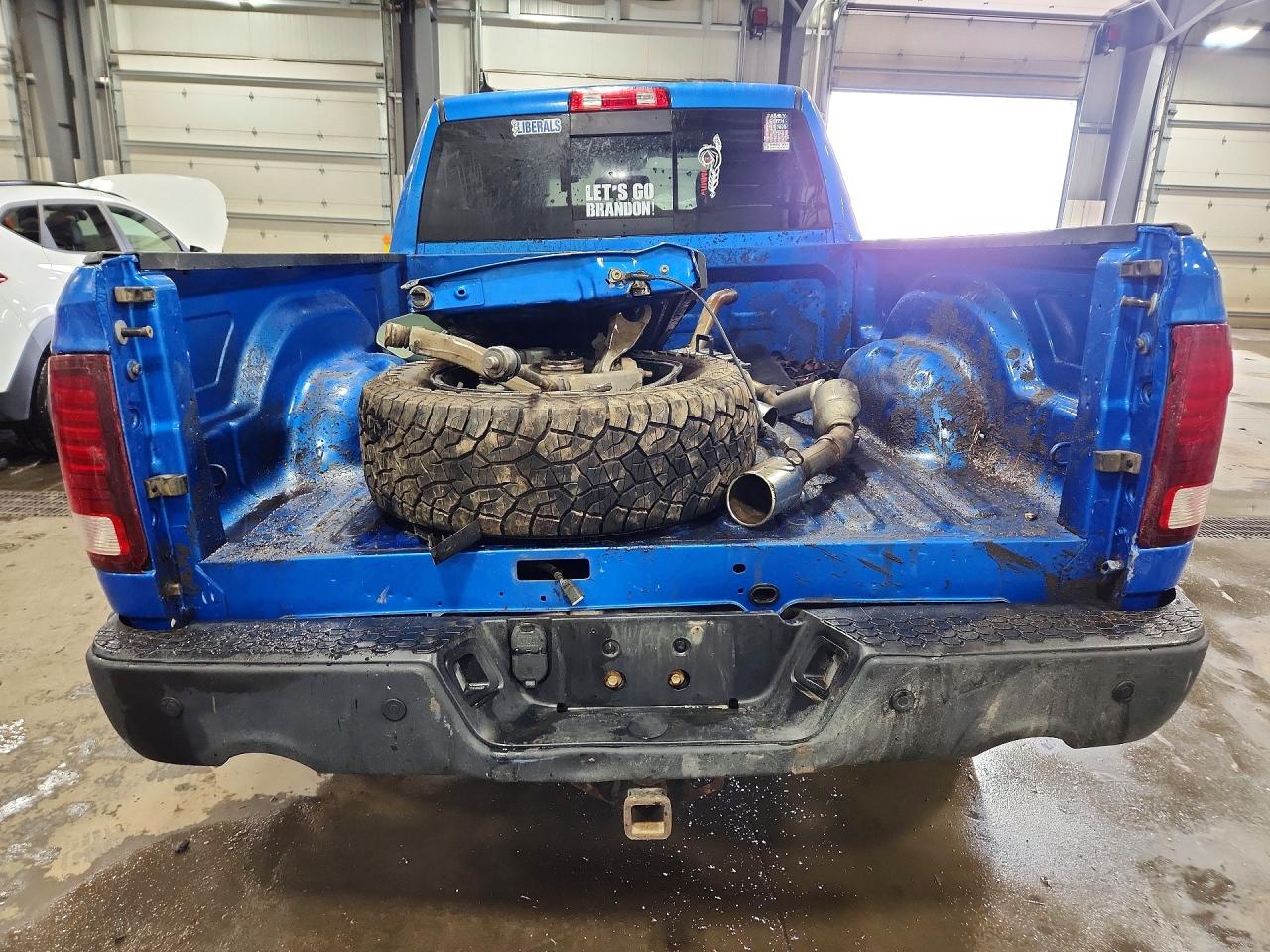 2020 Ram 1500 Classic Warlock Синий vin: 1C6RR7GT9LS107070