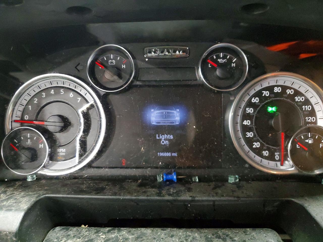 2020 Ram 1500 Classic Warlock Синий vin: 1C6RR7GT9LS107070