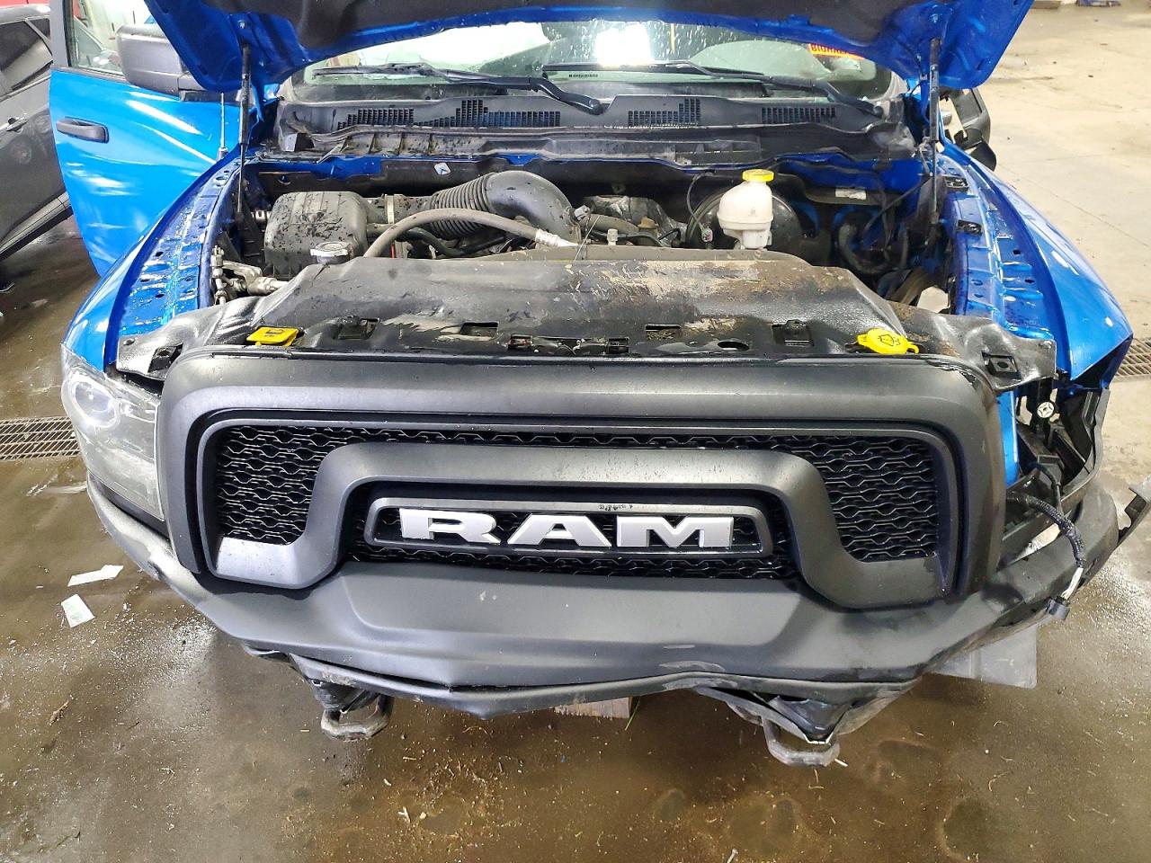 2020 Ram 1500 Classic Warlock Синий vin: 1C6RR7GT9LS107070