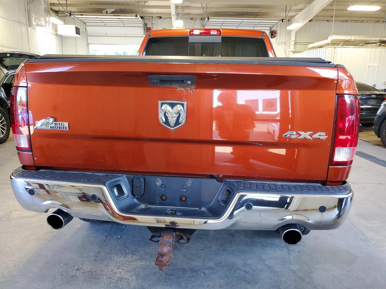 2013 Ram 1500 Slt Orange vin: 1C6RR7GTXDS620359