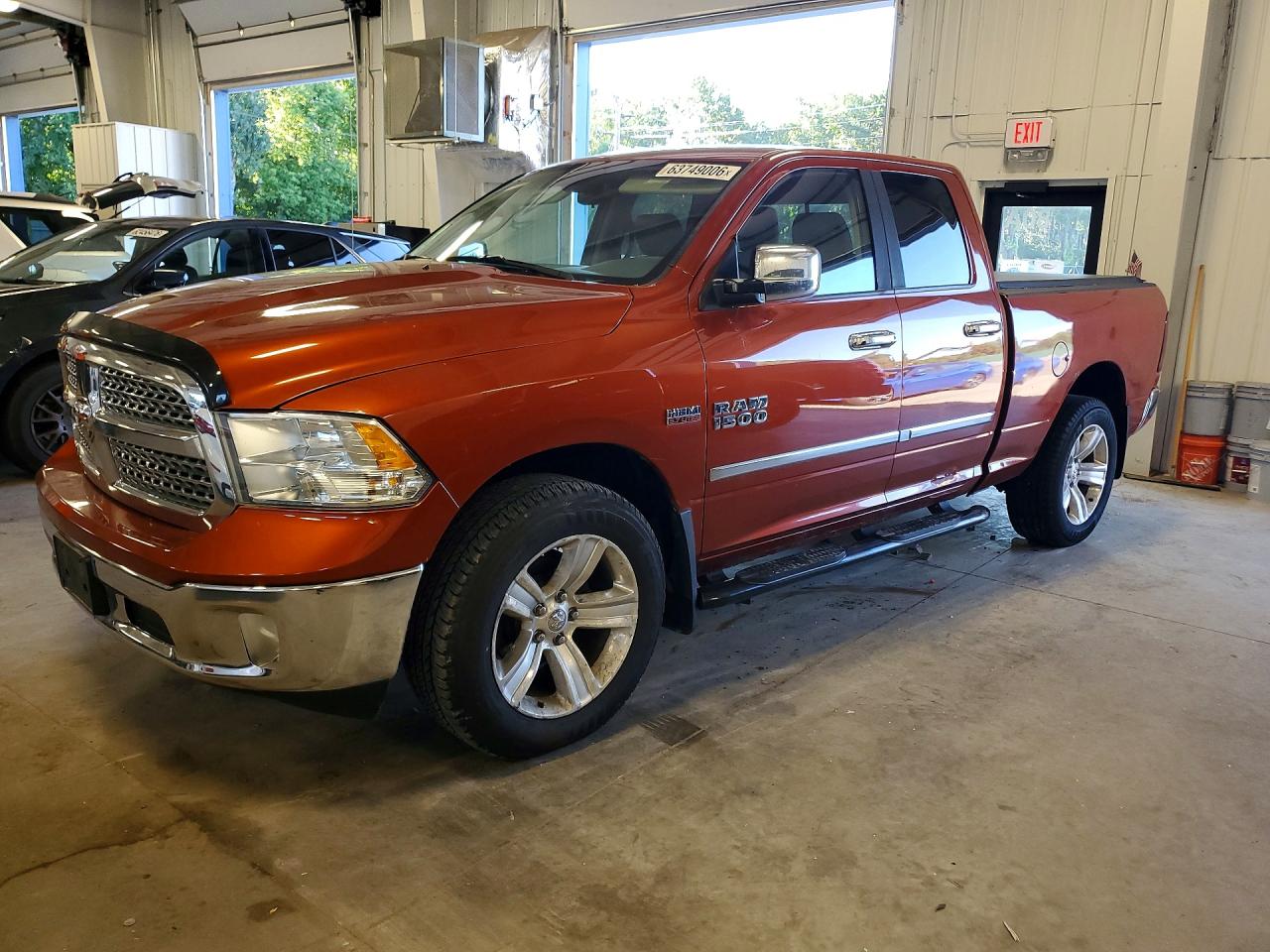 2013 Ram 1500 Slt Orange vin: 1C6RR7GTXDS620359