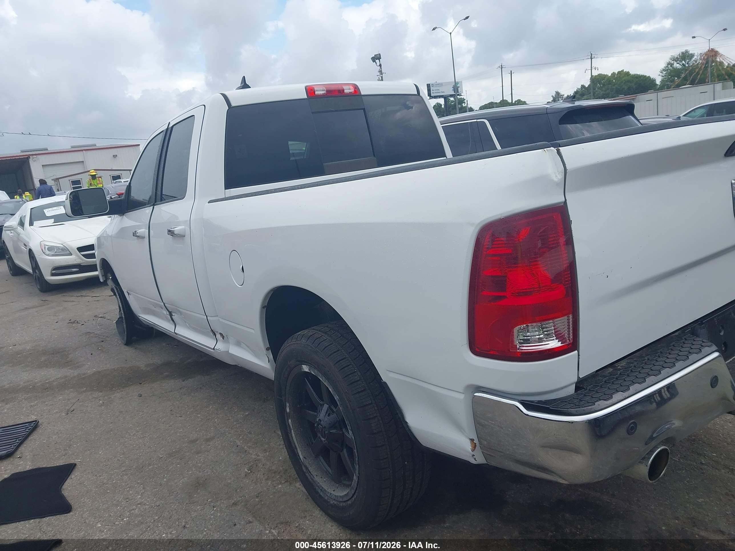 2013 Ram 1500 Lone Star Белый vin: 1C6RR7GTXDS655449