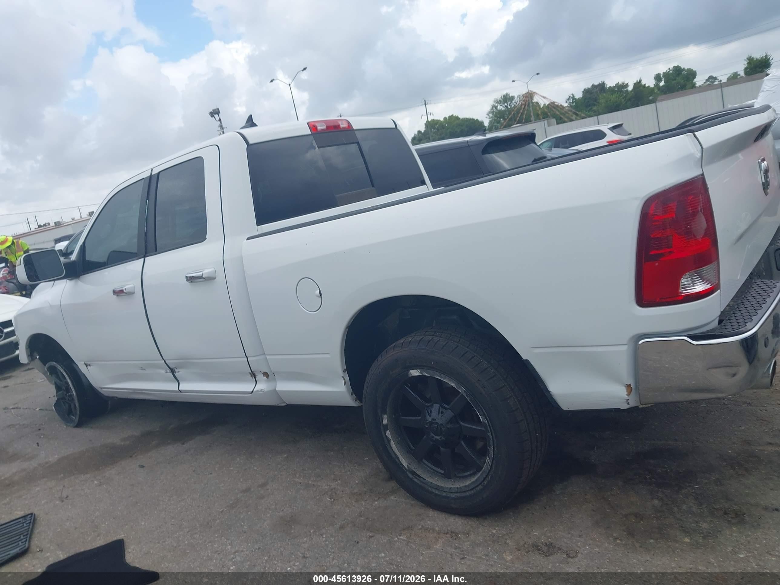 2013 Ram 1500 Lone Star Белый vin: 1C6RR7GTXDS655449