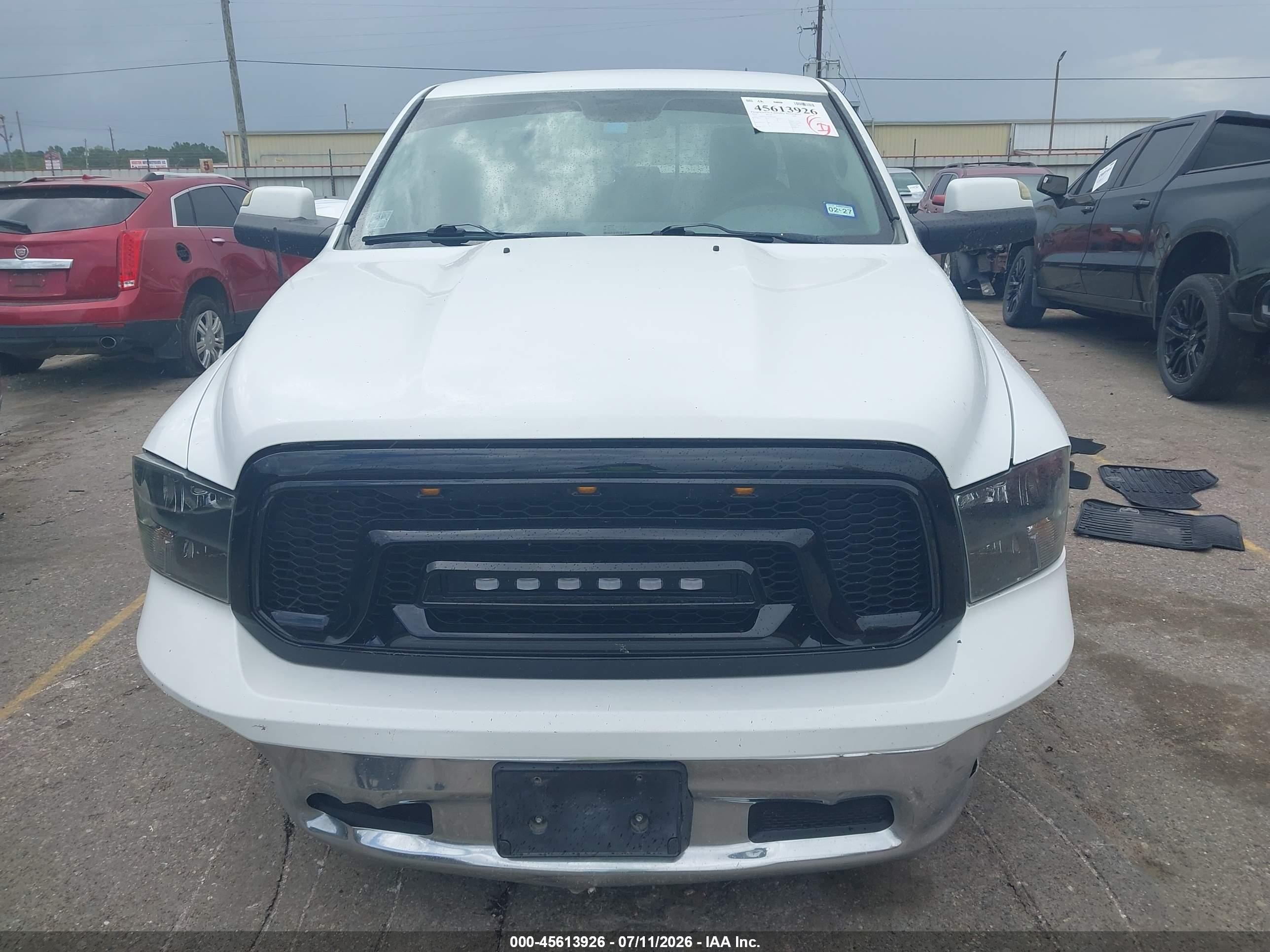 2013 Ram 1500 Lone Star Белый vin: 1C6RR7GTXDS655449
