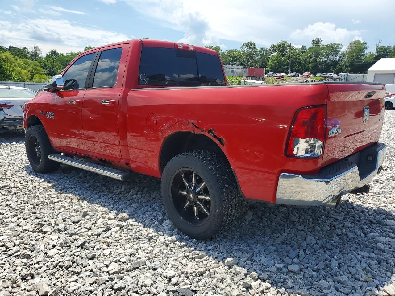2013 Ram 1500 Slt Red vin: 1C6RR7GTXDS705976