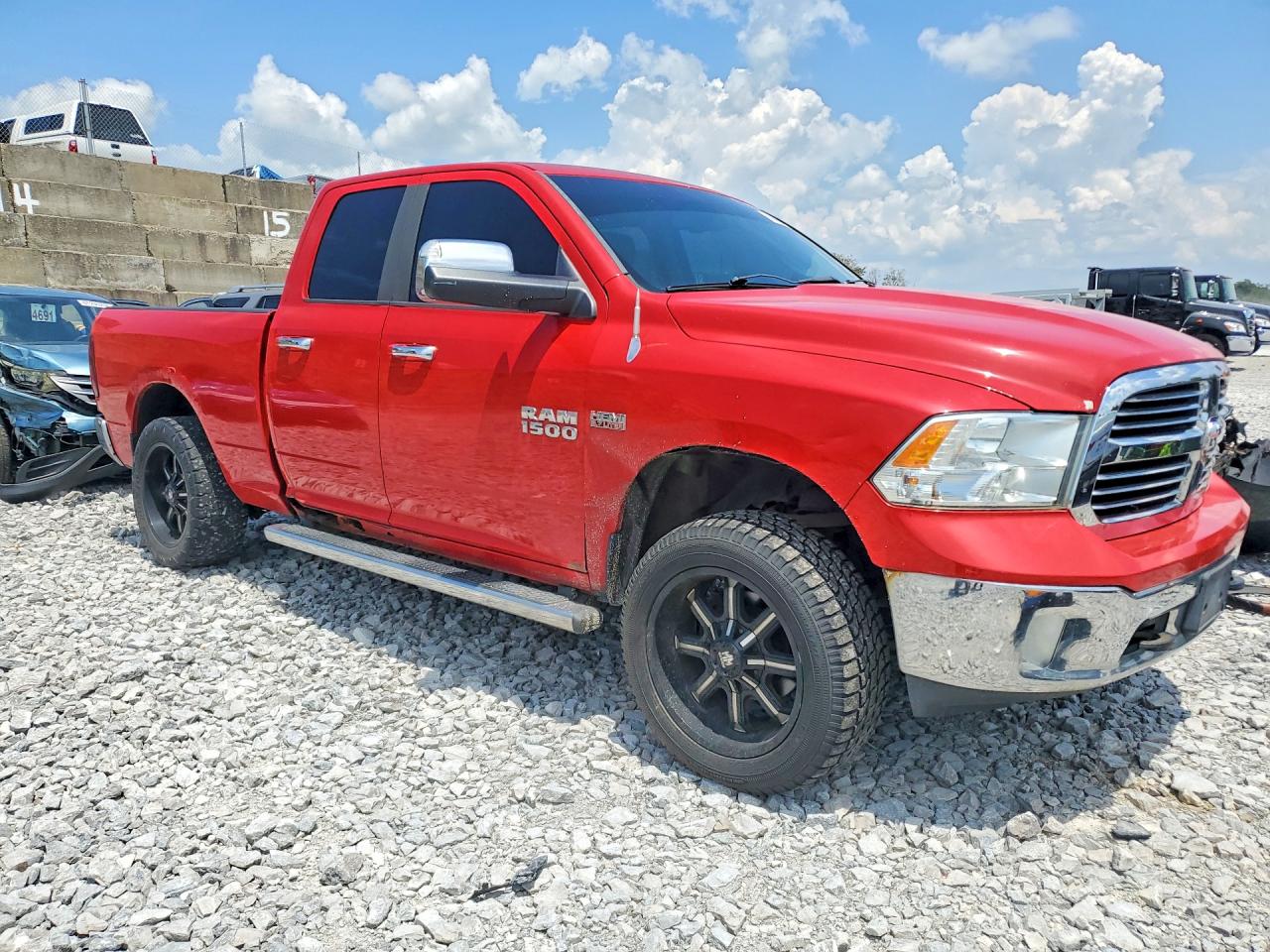 2013 Ram 1500 Slt Red vin: 1C6RR7GTXDS705976