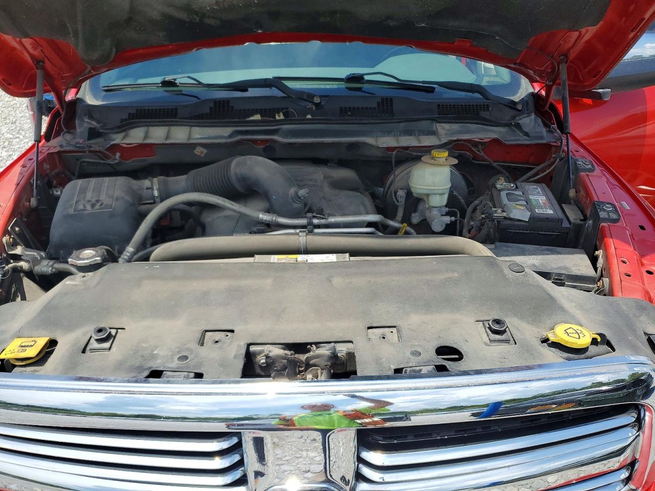 2013 Ram 1500 Slt Red vin: 1C6RR7GTXDS705976