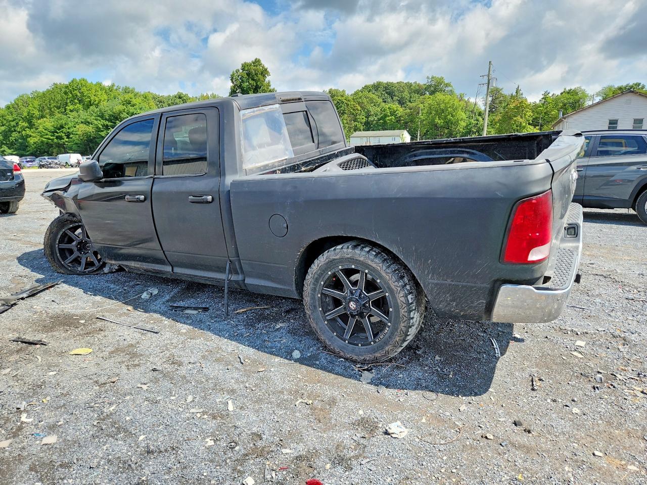 2014 Ram 1500 Slt Black vin: 1C6RR7GTXES181374