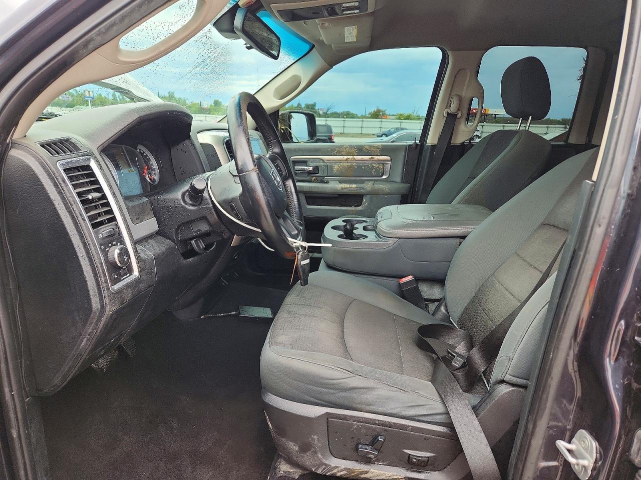 2014 Ram 1500 Slt Gray vin: 1C6RR7GTXES323190