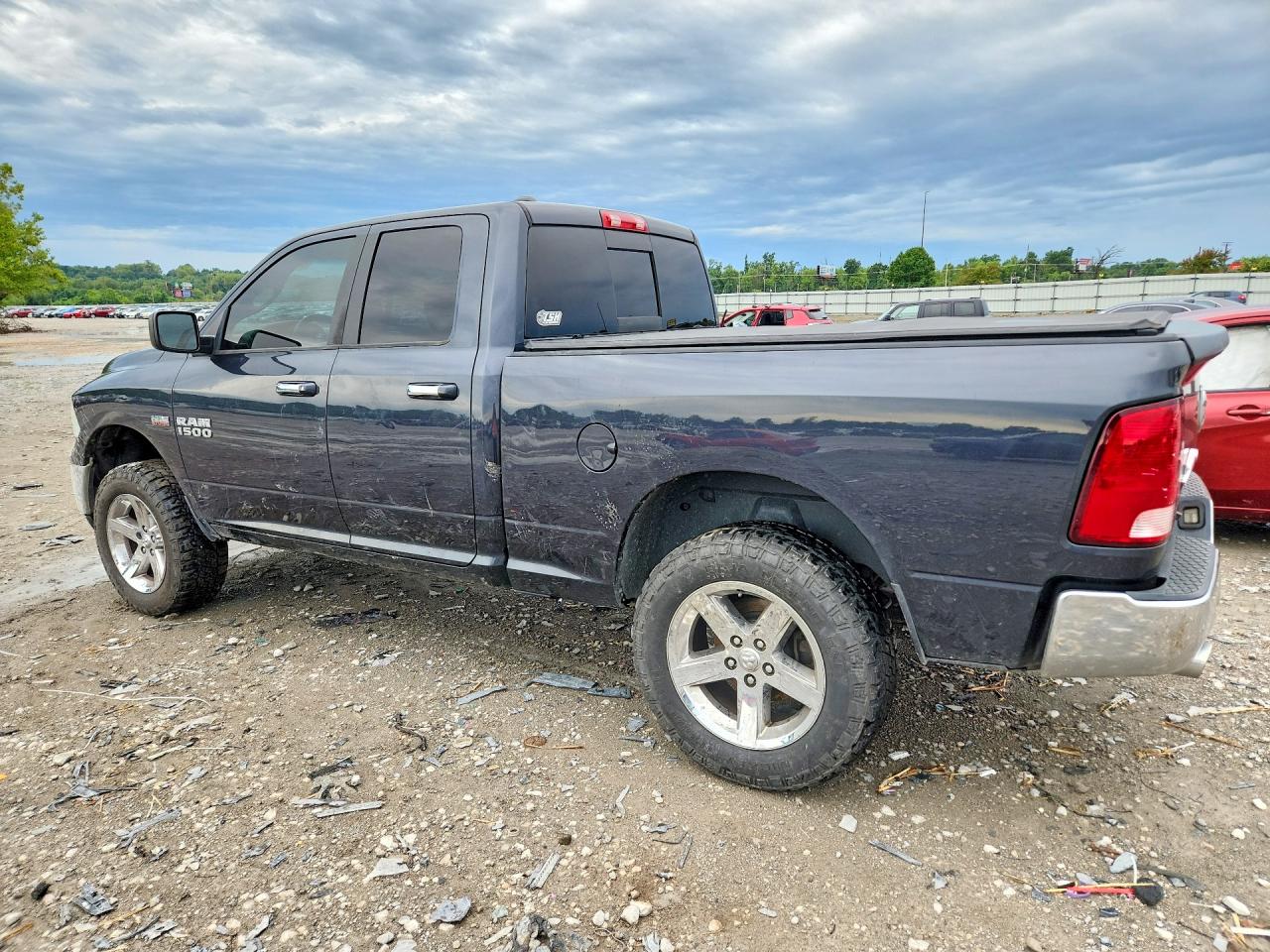 2014 Ram 1500 Slt Gray vin: 1C6RR7GTXES323190