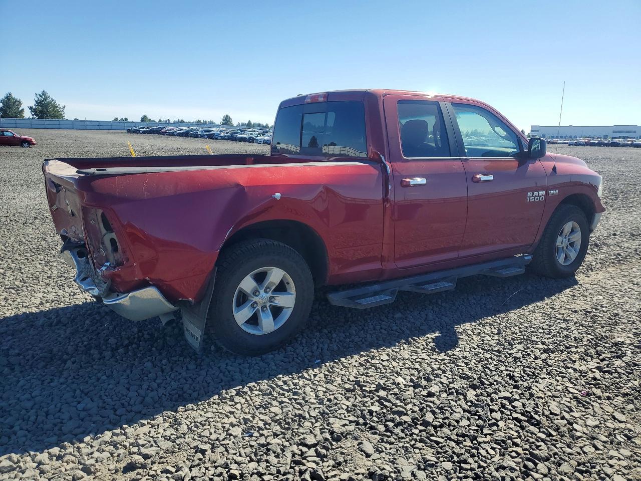 2014 Ram 1500 Slt Red vin: 1C6RR7GTXES367075