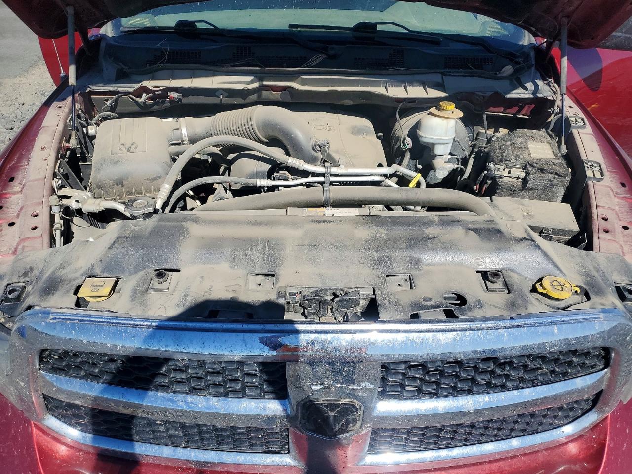 2014 Ram 1500 Slt Red vin: 1C6RR7GTXES367075