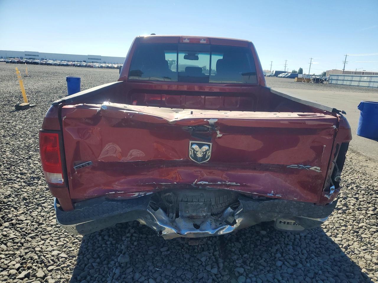 2014 Ram 1500 Slt Red vin: 1C6RR7GTXES367075