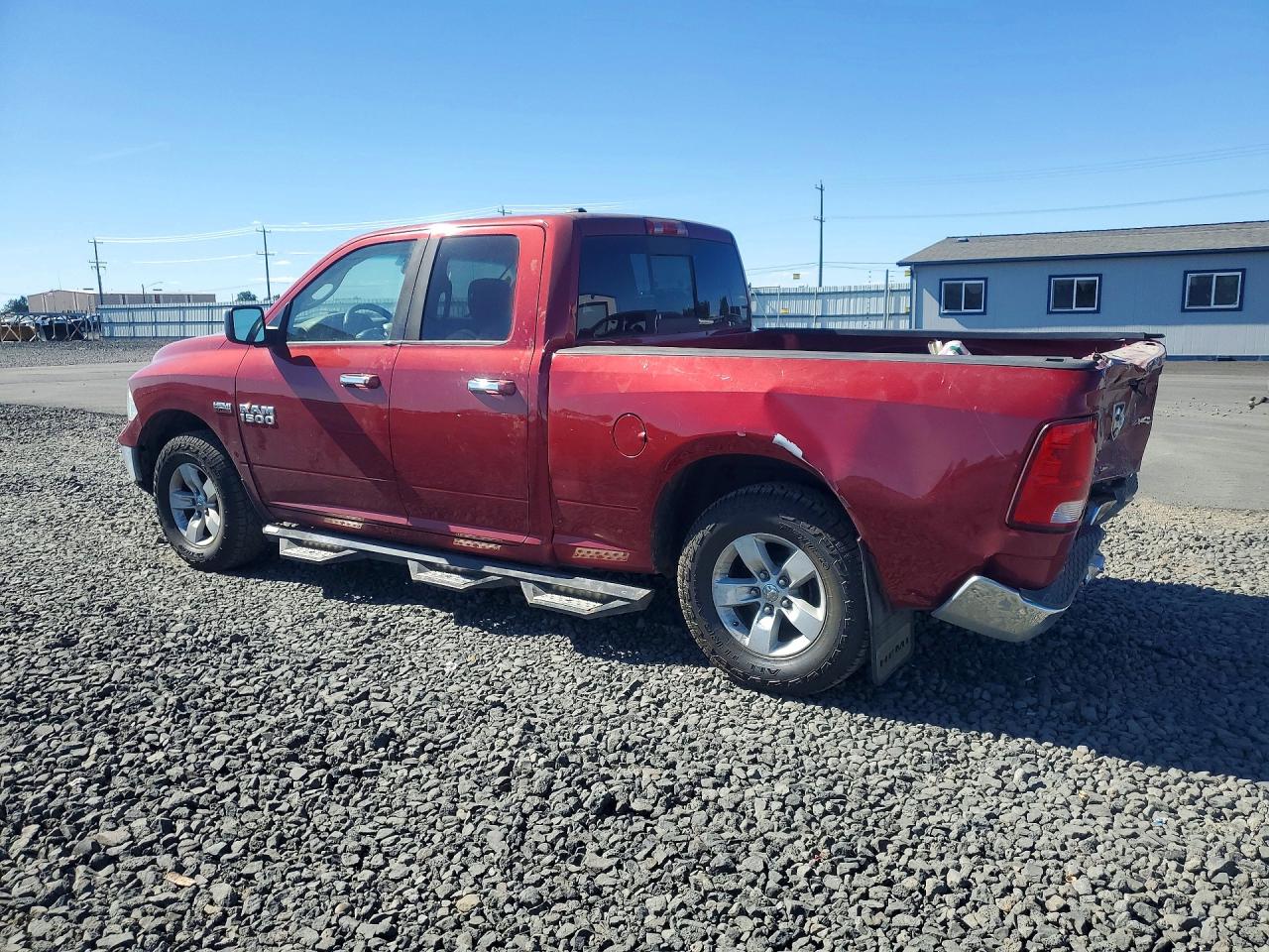 2014 Ram 1500 Slt Red vin: 1C6RR7GTXES367075