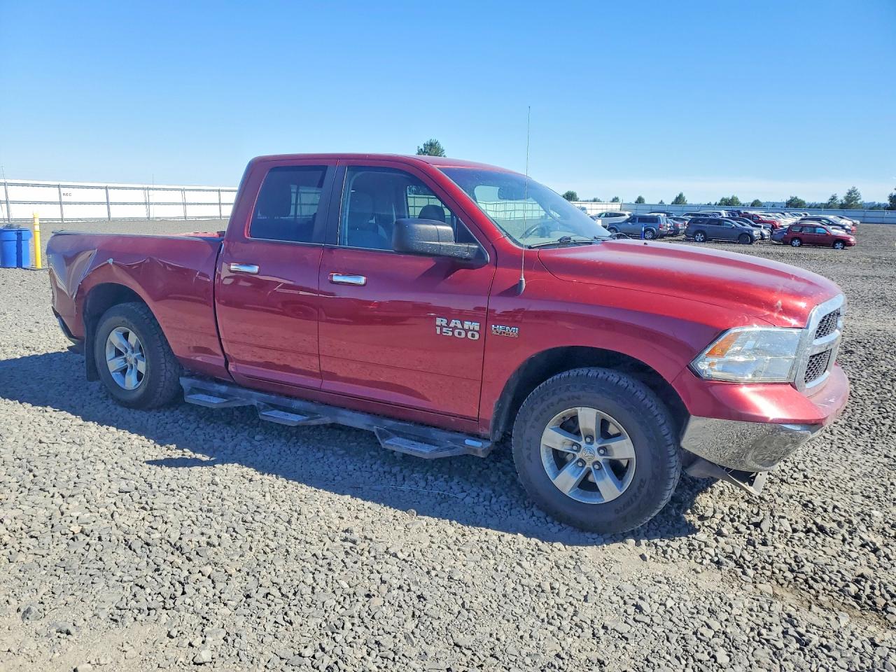2014 Ram 1500 Slt Red vin: 1C6RR7GTXES367075