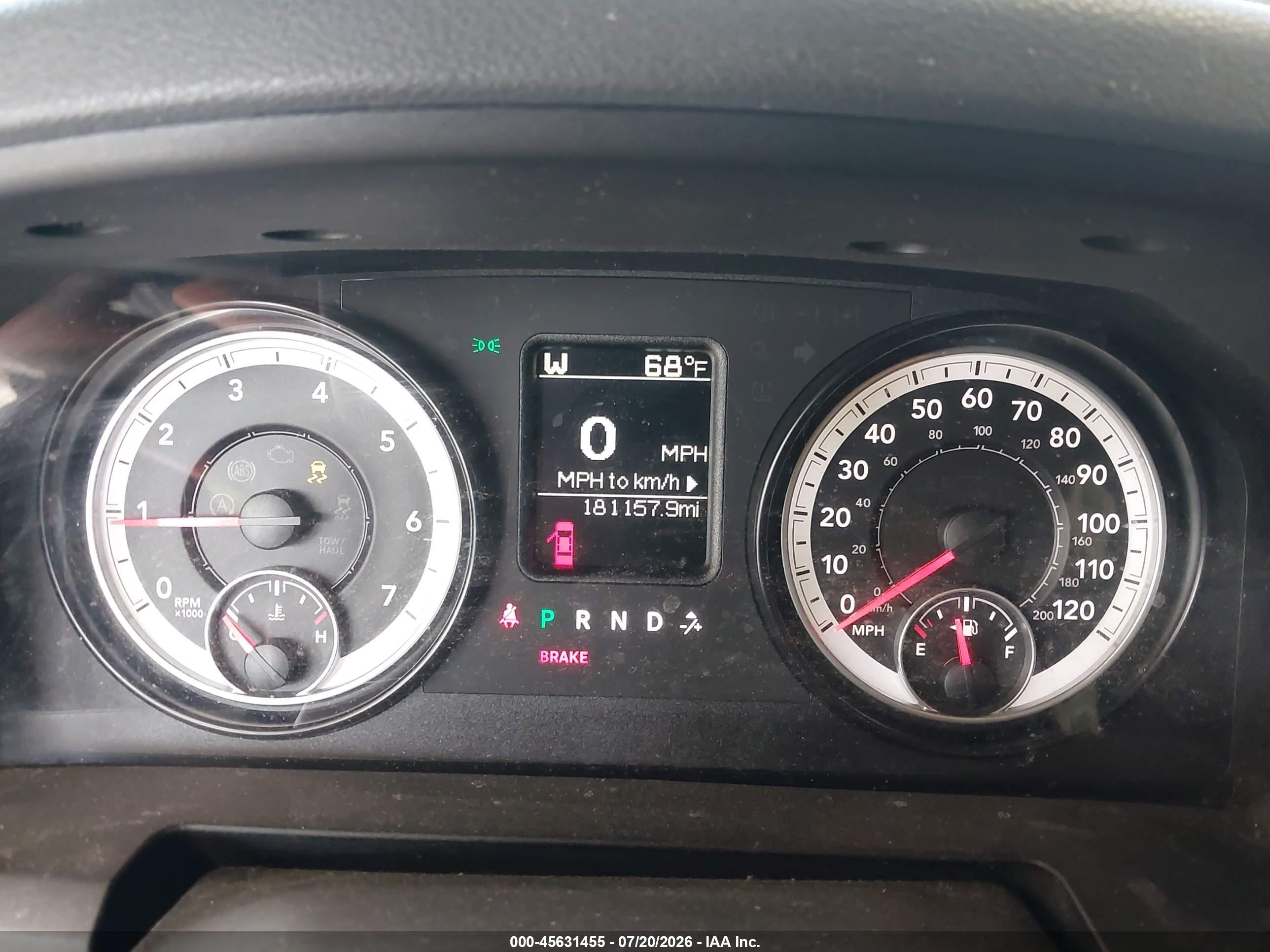 2014 Ram 1500 Big Horn Gray vin: 1C6RR7GTXES396236