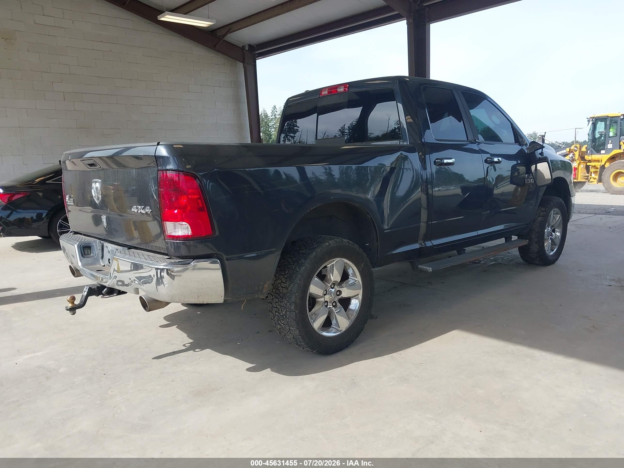 2014 Ram 1500 Big Horn Gray vin: 1C6RR7GTXES396236