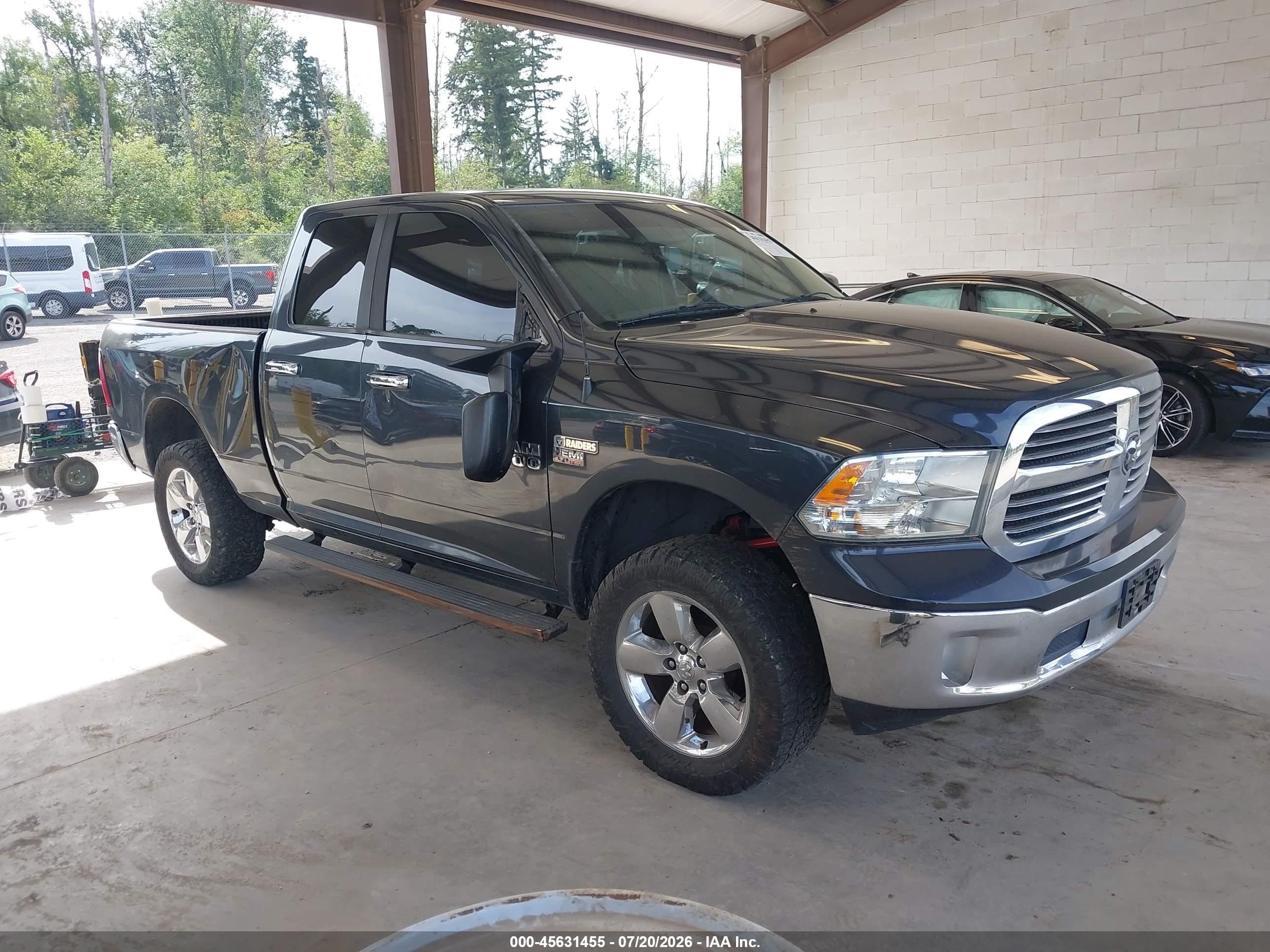2014 Ram 1500 Big Horn Gray vin: 1C6RR7GTXES396236