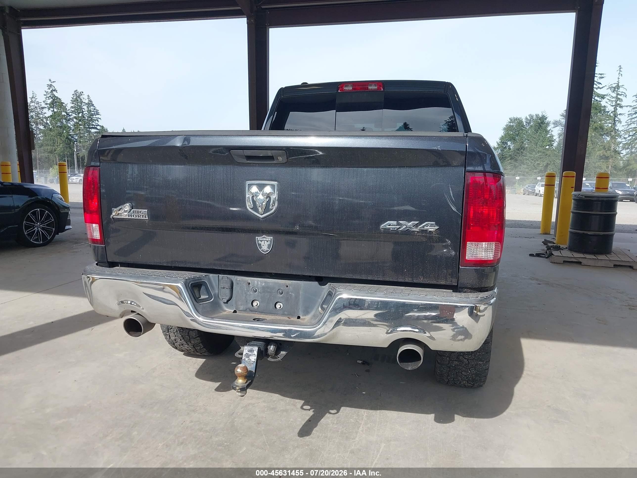 2014 Ram 1500 Big Horn Gray vin: 1C6RR7GTXES396236