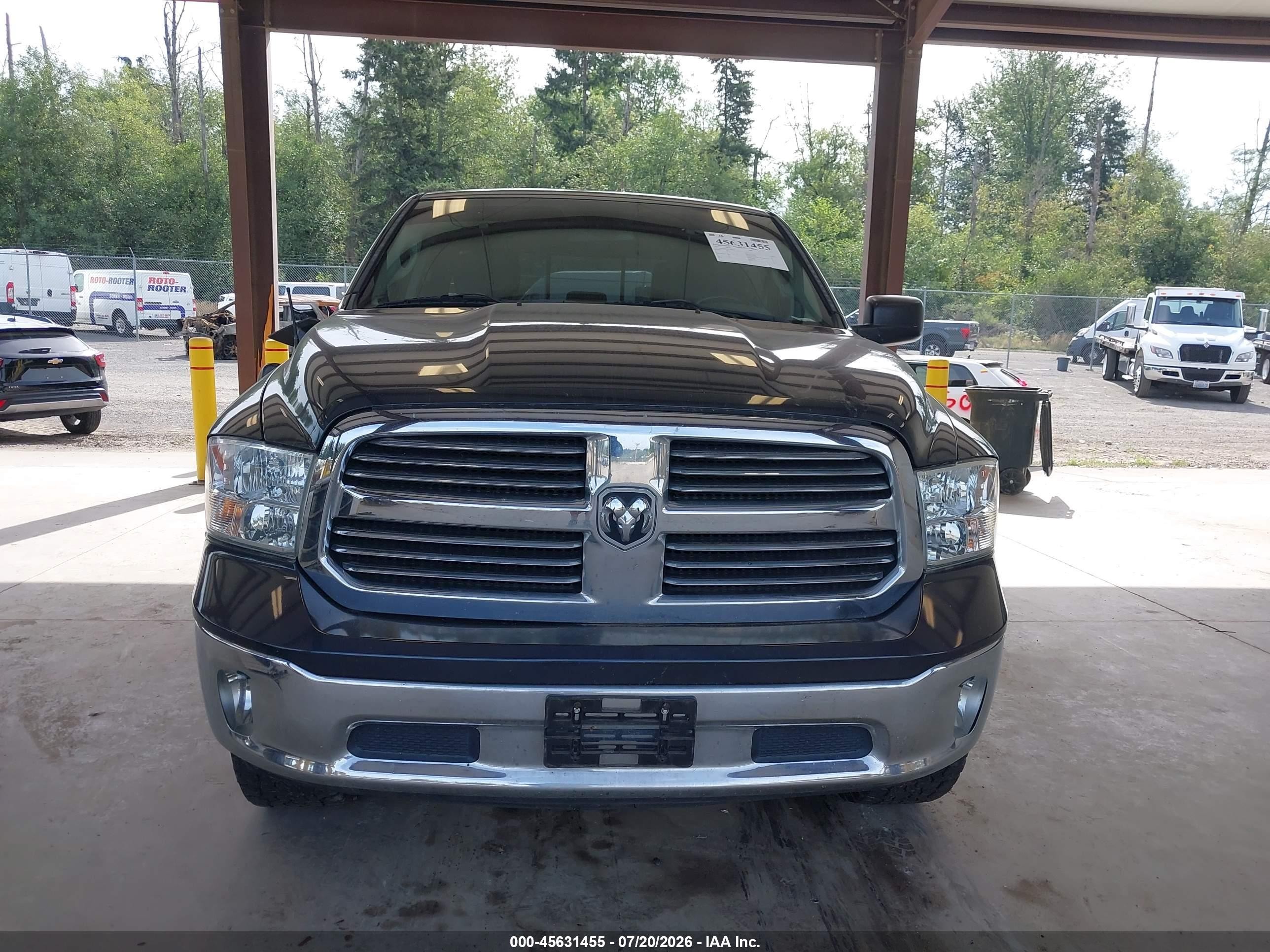 2014 Ram 1500 Big Horn Gray vin: 1C6RR7GTXES396236