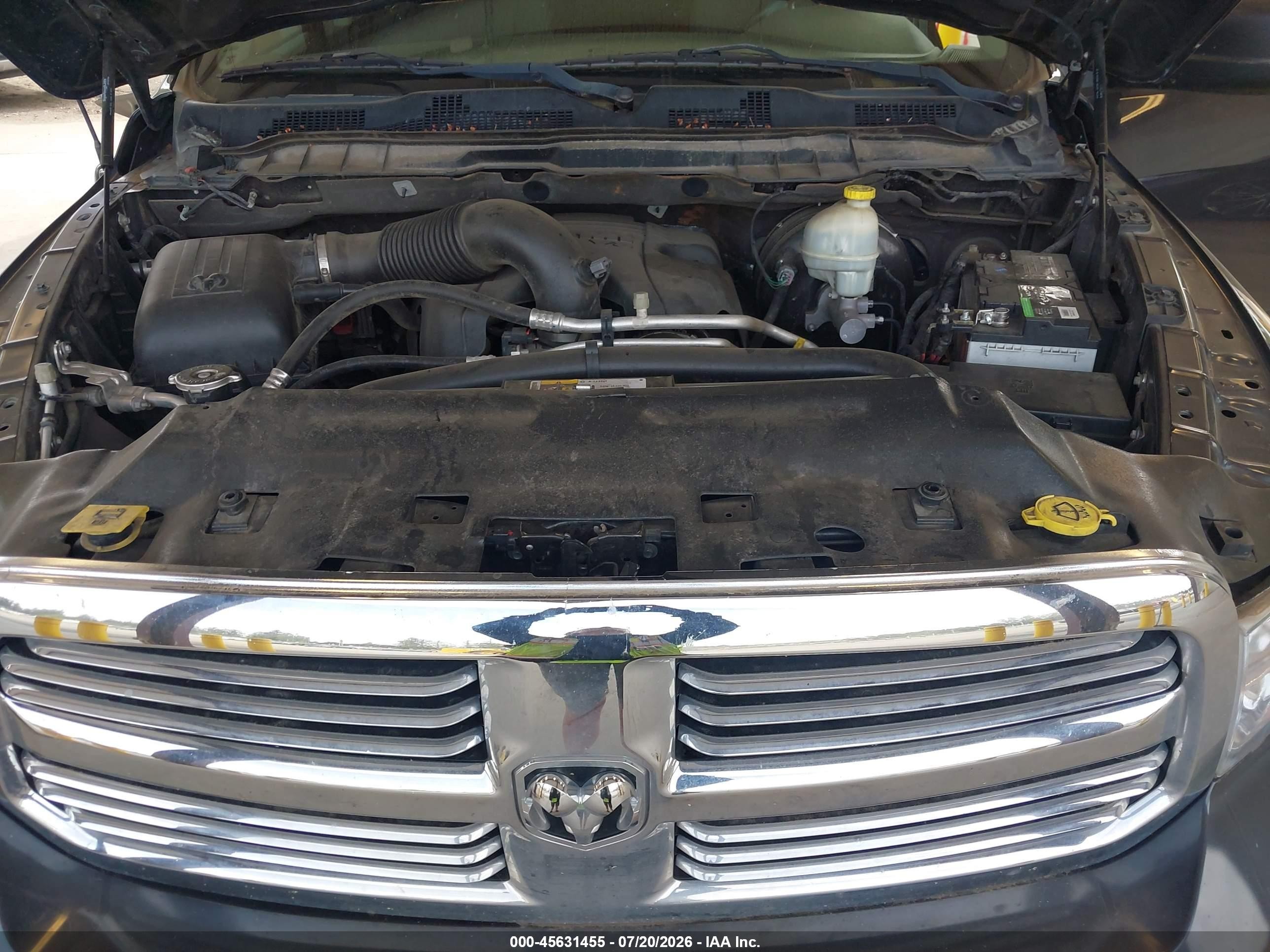 2014 Ram 1500 Big Horn Gray vin: 1C6RR7GTXES396236