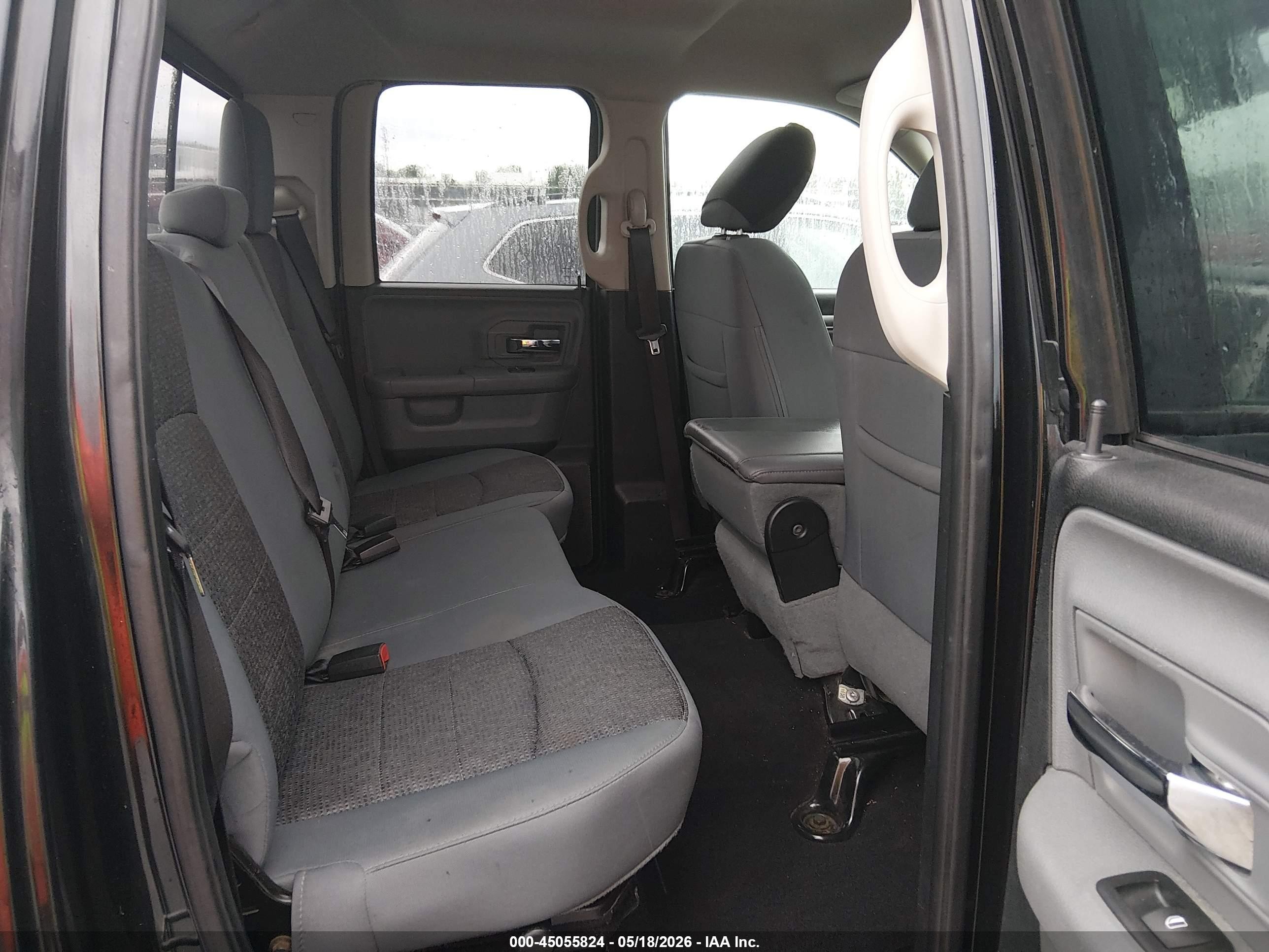 2015 Ram 1500 Big Horn Black vin: 1C6RR7GTXFS704166