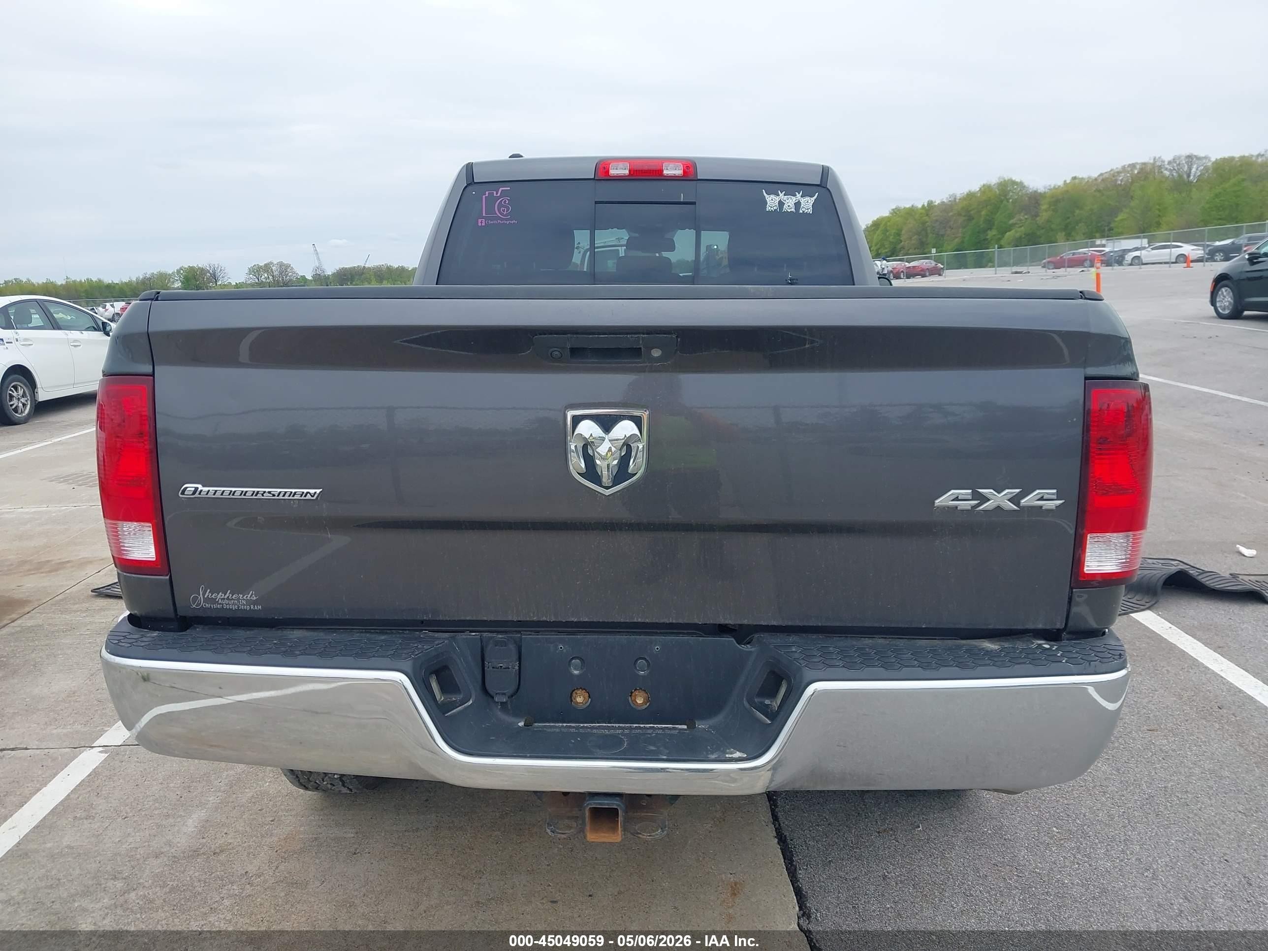 2015 Ram 1500 Slt Gray vin: 1C6RR7GTXFS723039