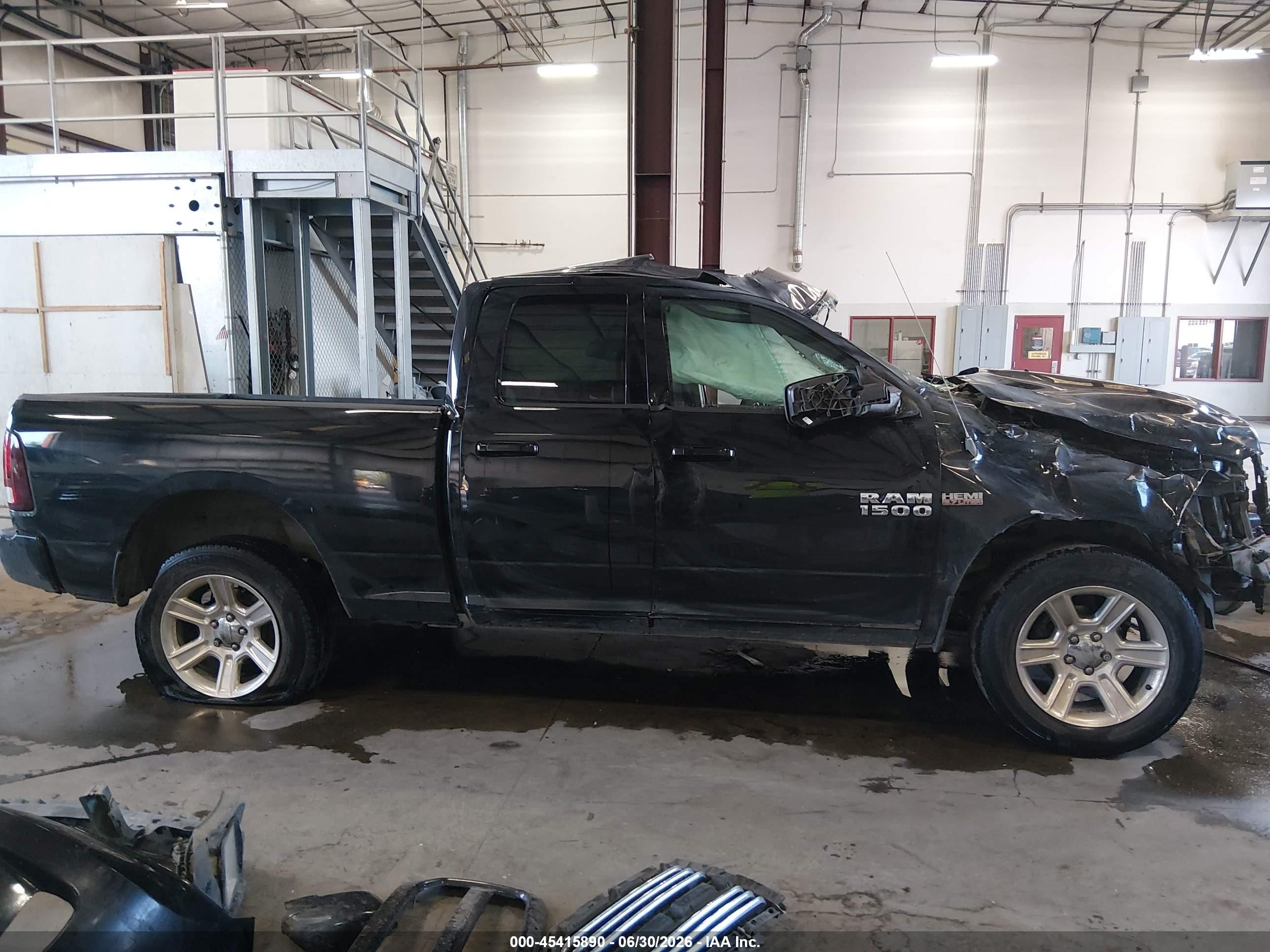 2013 Ram 1500 Sport Black vin: 1C6RR7HT0DS508944