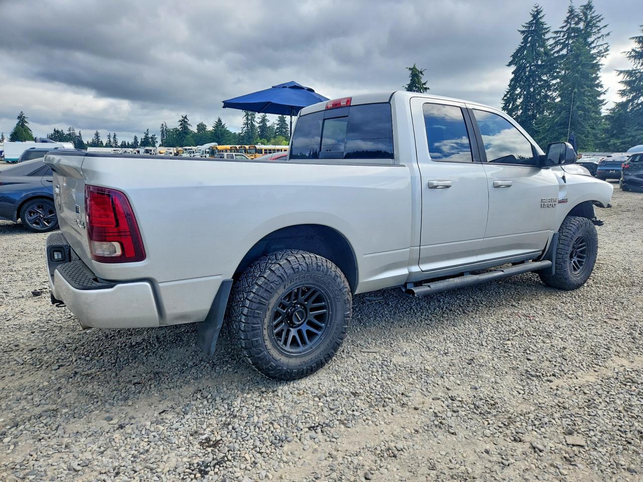 2015 Ram 1500 Sport Gray vin: 1C6RR7HT0FS502967