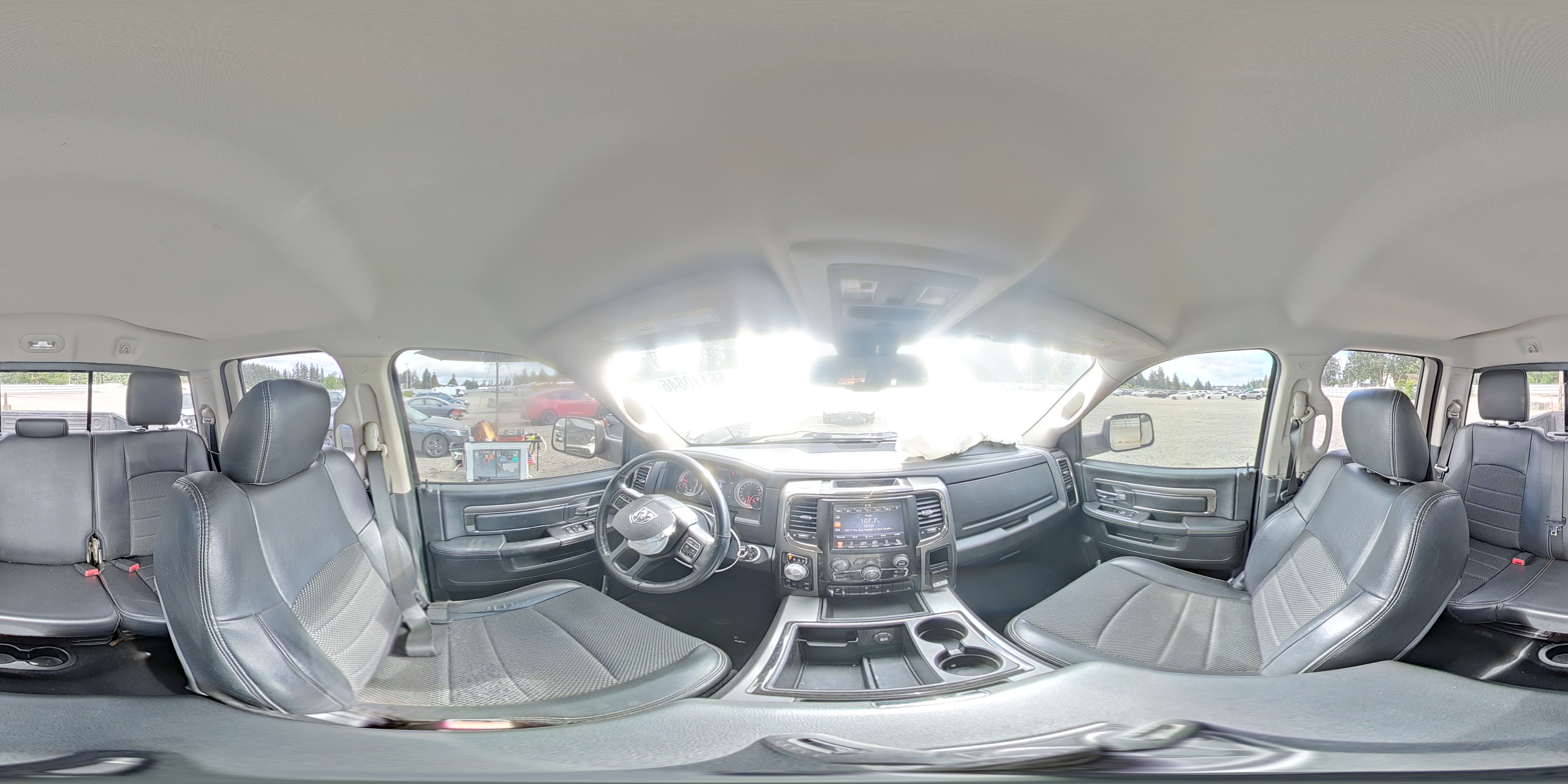 2015 Ram 1500 Sport Gray vin: 1C6RR7HT0FS502967