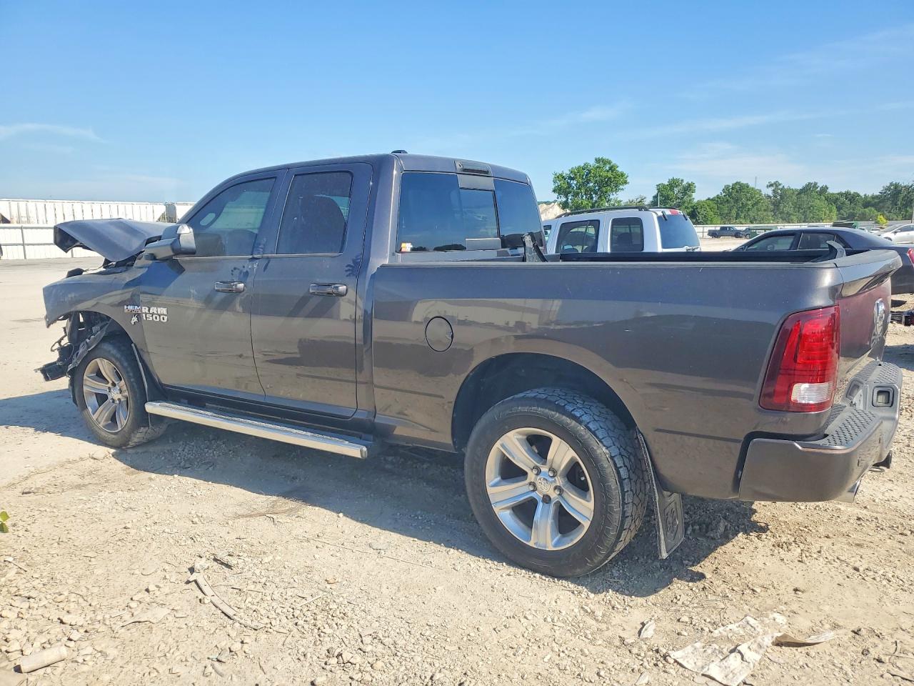 2014 Ram 1500 Sport Gray vin: 1C6RR7HT1ES207634