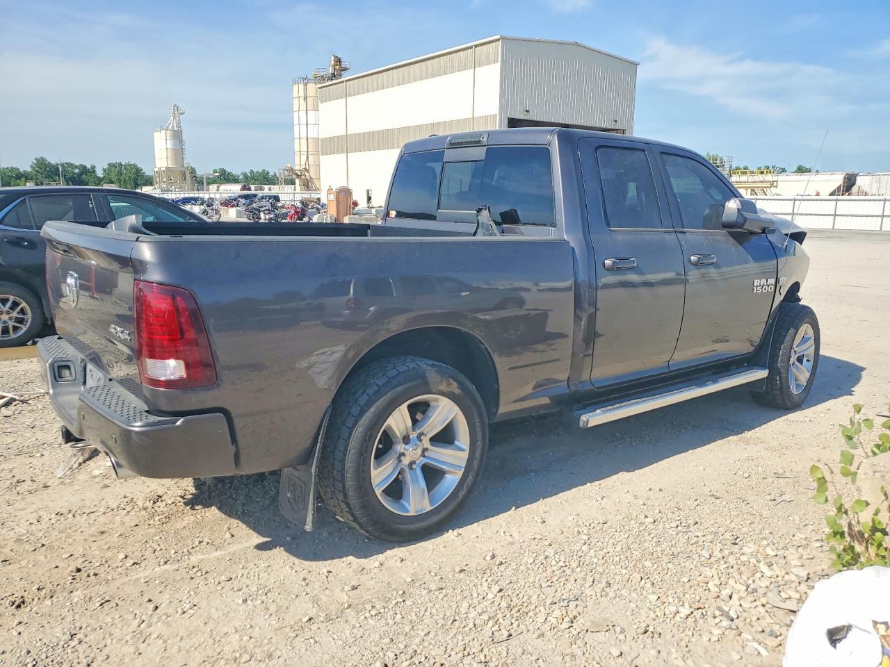2014 Ram 1500 Sport Gray vin: 1C6RR7HT1ES207634