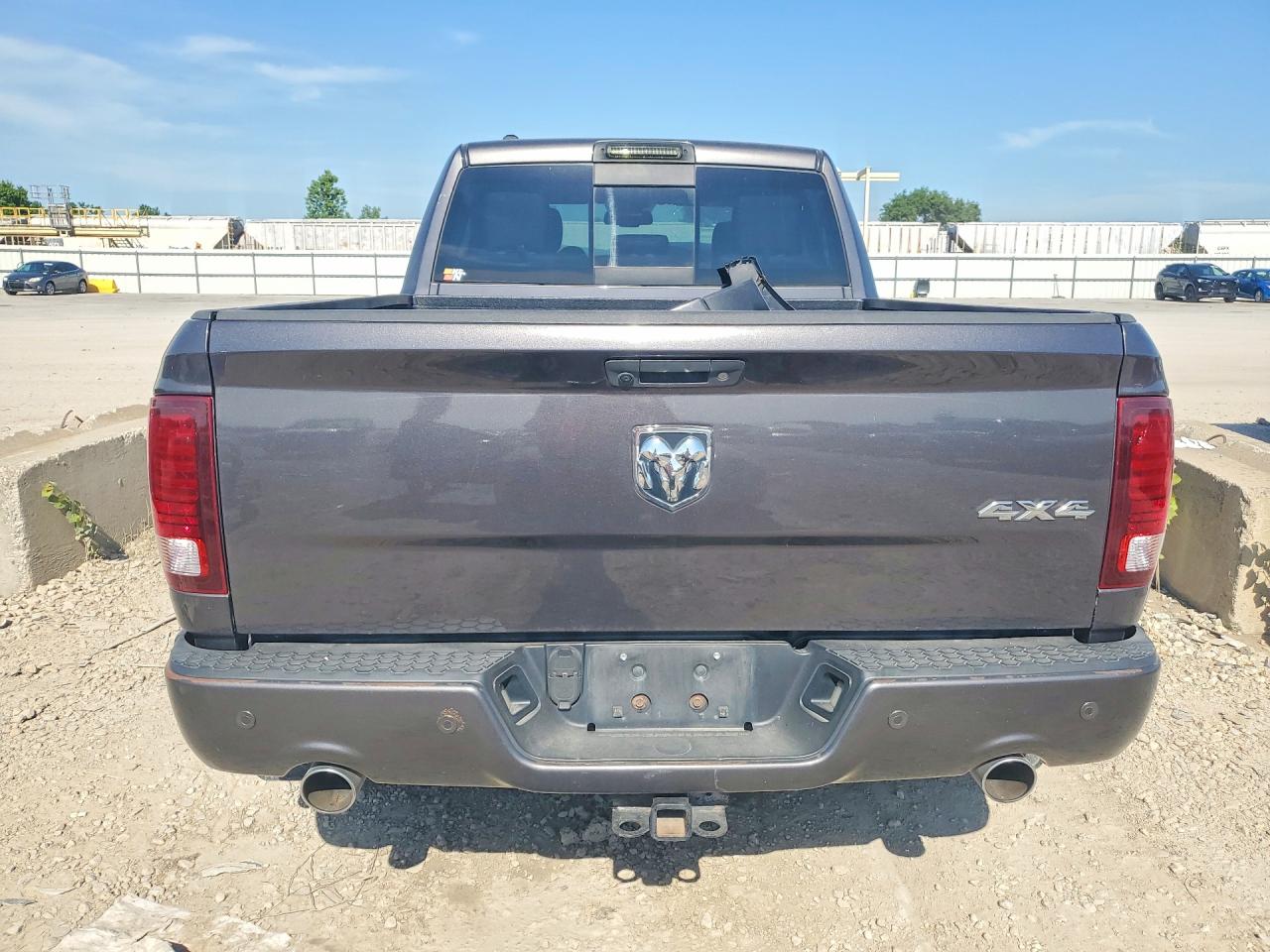 2014 Ram 1500 Sport Gray vin: 1C6RR7HT1ES207634