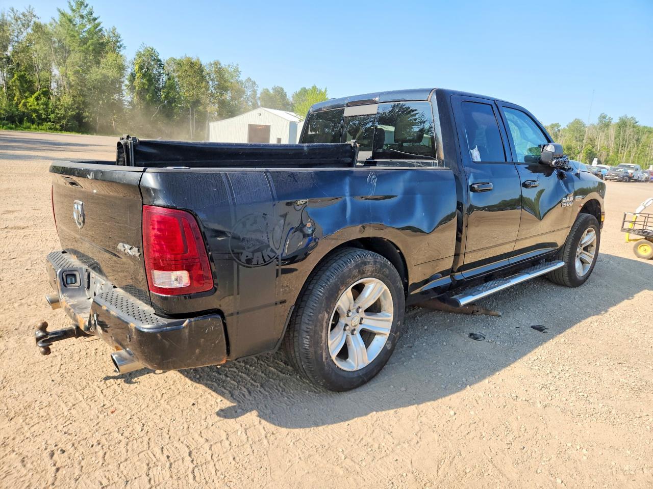 2014 Ram 1500 Sport Black vin: 1C6RR7HT1ES230041