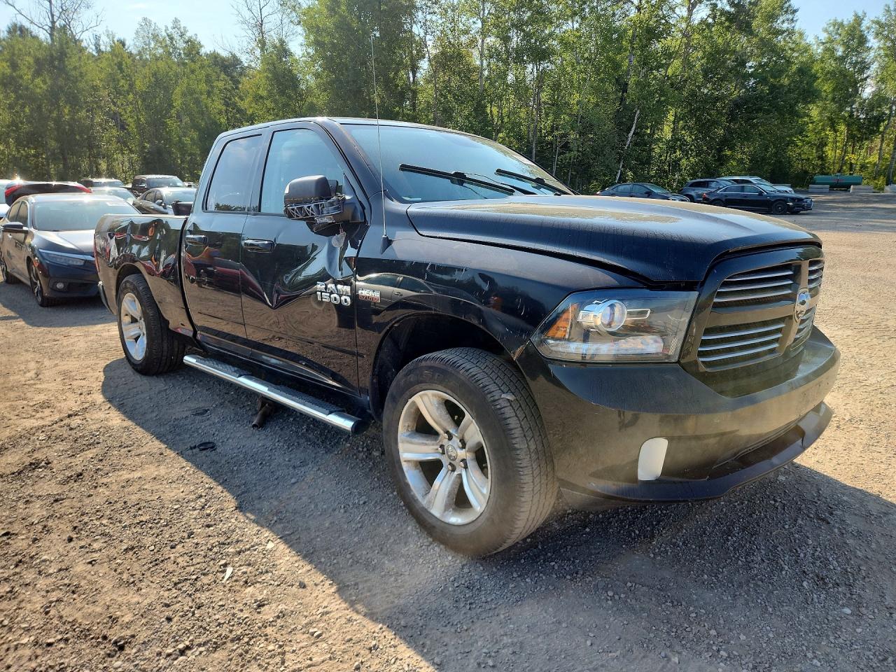 2014 Ram 1500 Sport Black vin: 1C6RR7HT1ES230041