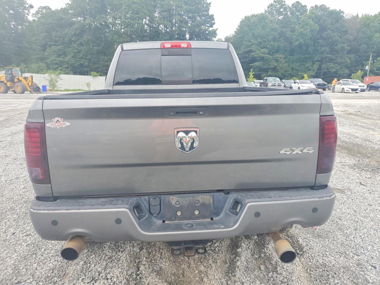 2013 Ram 1500 Sport Gray vin: 1C6RR7HT2DS582575